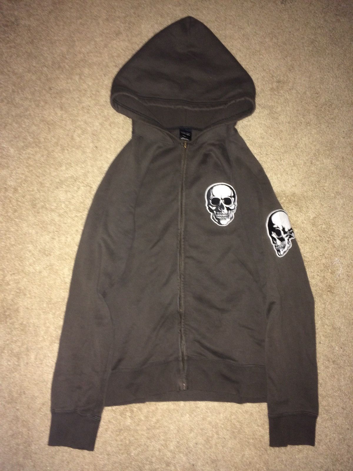 Number (N)ine Number Nine Brown Skull Hoodie Size 1 | Grailed