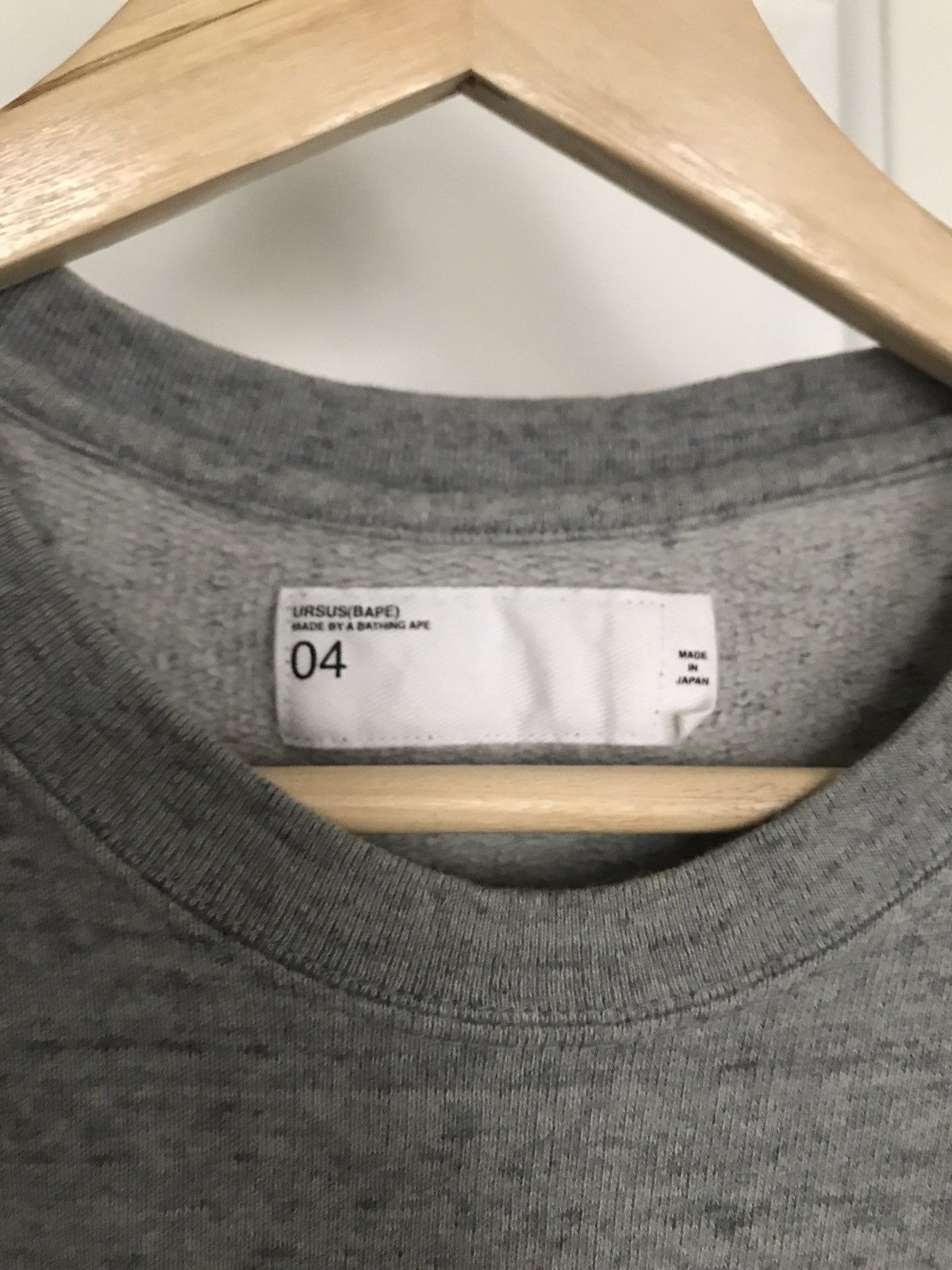 Bape Bape Ursus Panelled Sweatshirt Size US XL / EU 56 / 4 - 2 Thumbnail