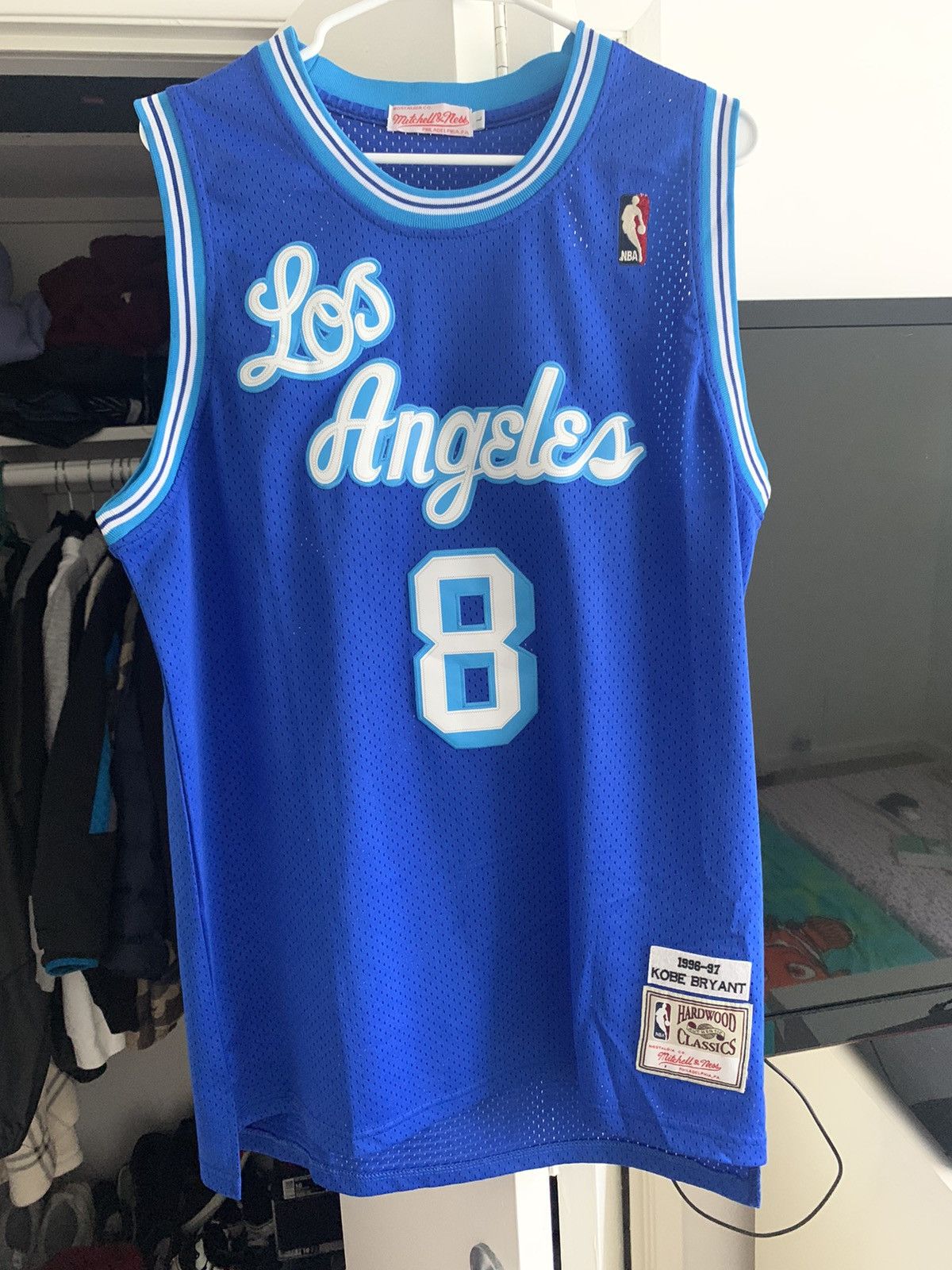 Kobe 8 blue jersey best sale