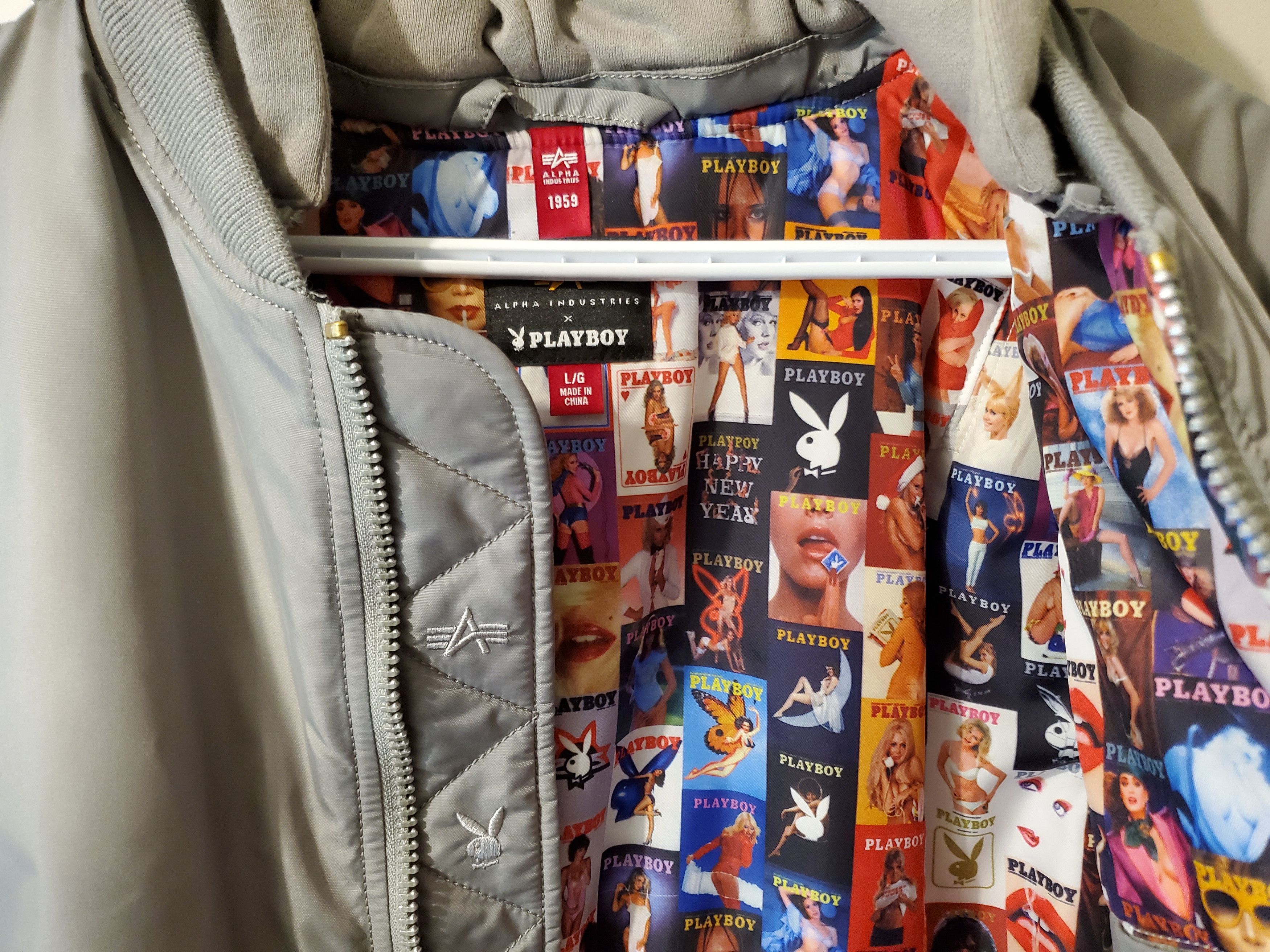 Alpha Industries × Playboy Playboy X Alpha All Over MA-1