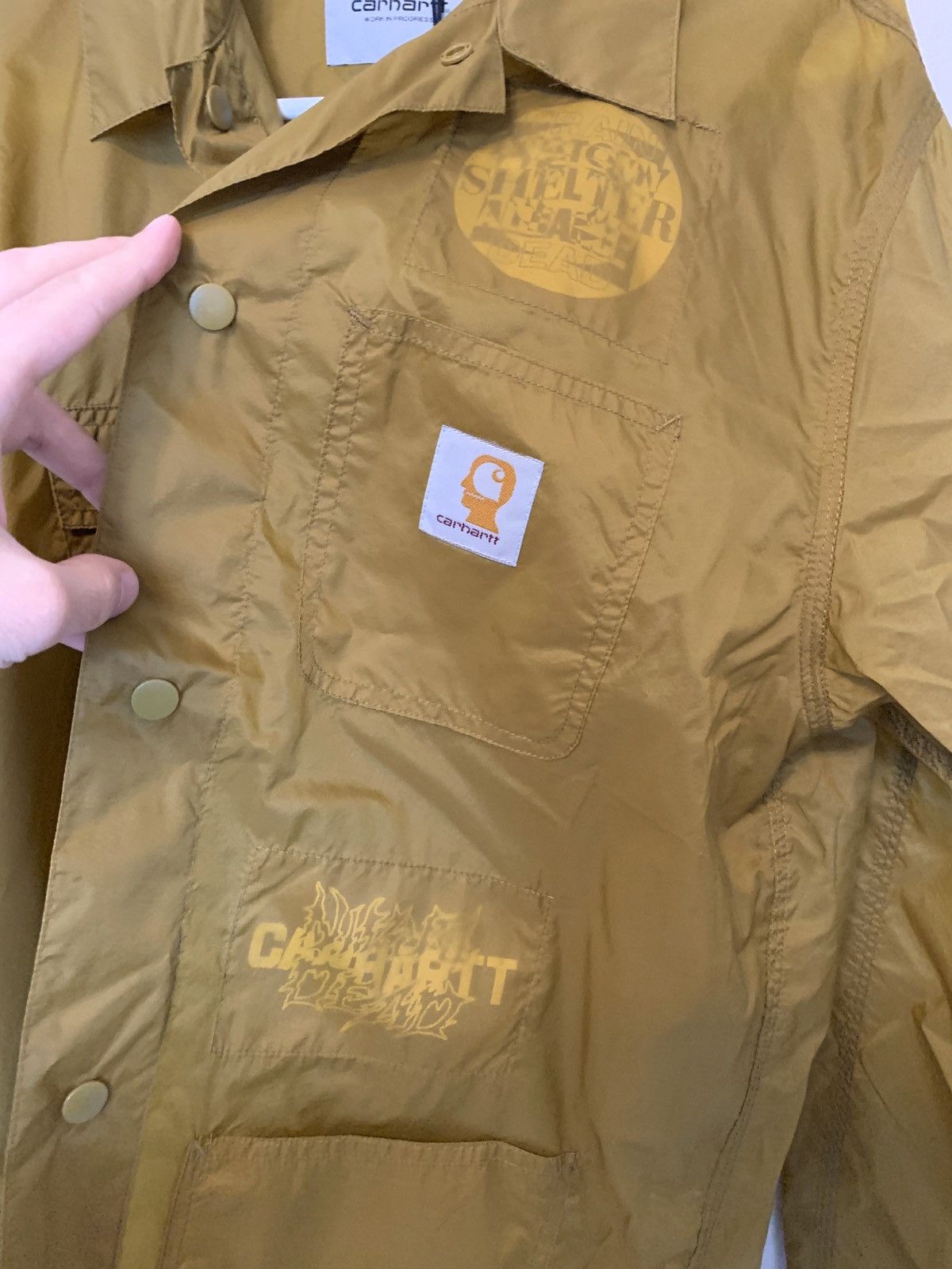 Brain Dead Carhartt x Braindead Chore Coat Size US M / EU 48-50 / 2 - 6 Thumbnail