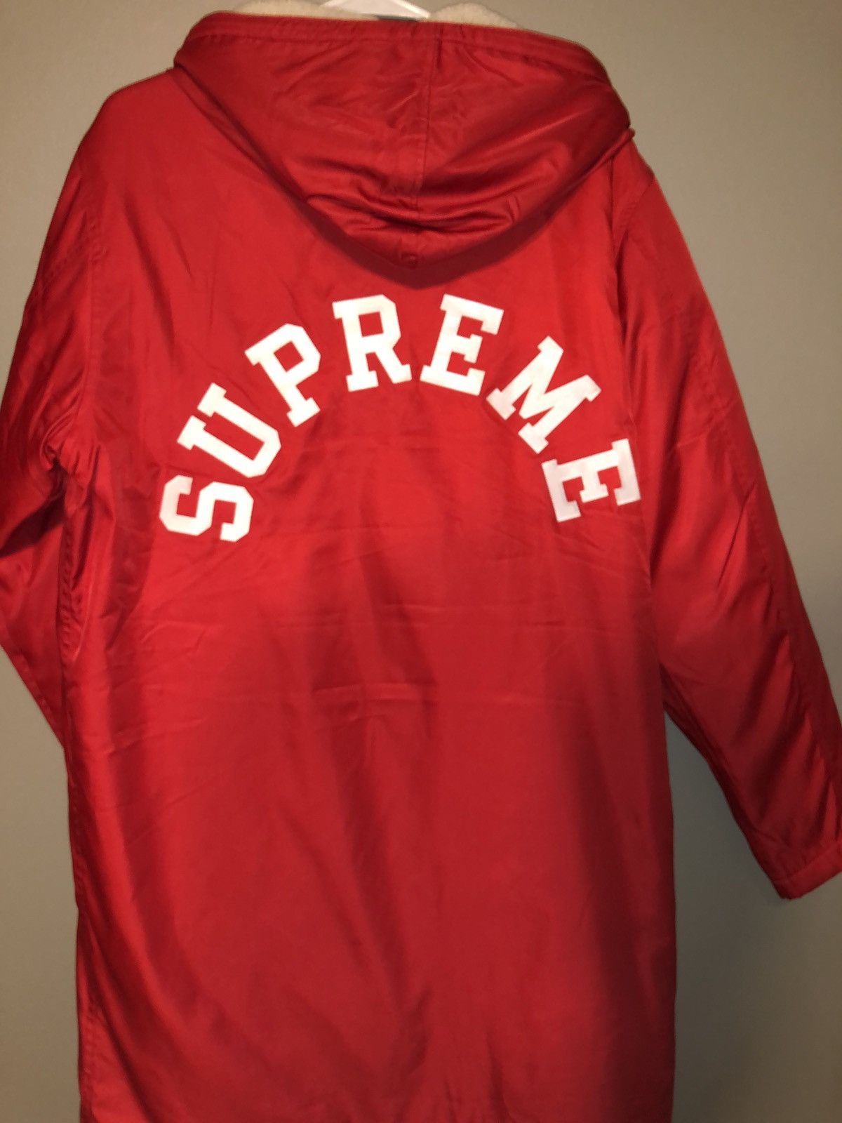 Champion × Supreme Supreme x Champion New Red Parka FW 16 Size US M / EU 48-50 / 2 - 5 Thumbnail