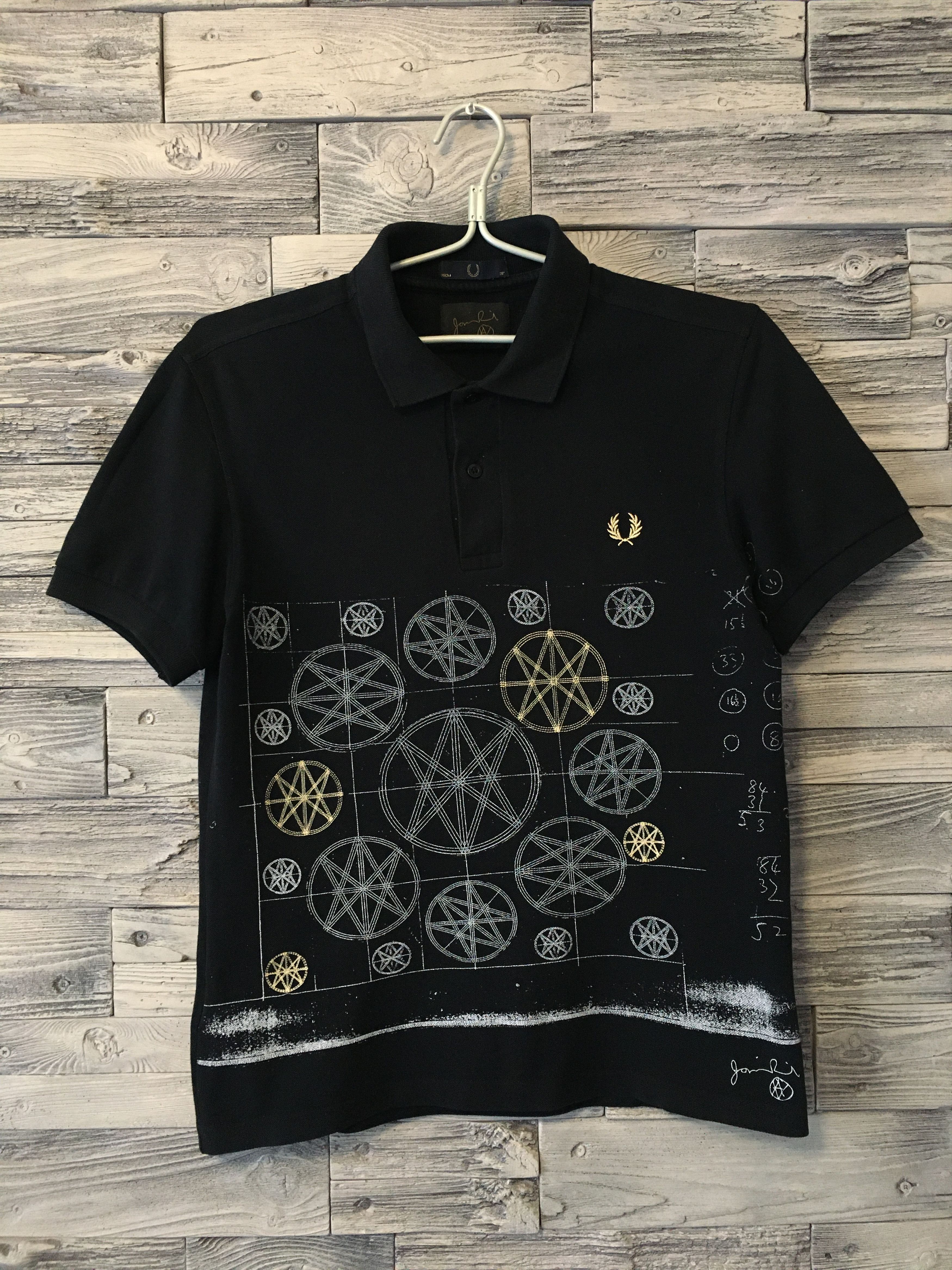 Fred Perry FP x Jamie Reid "Time for magic" Polo T-Shirt Size UK 38 Size US S / EU 44-46 / 1 - 1 Thumbnail
