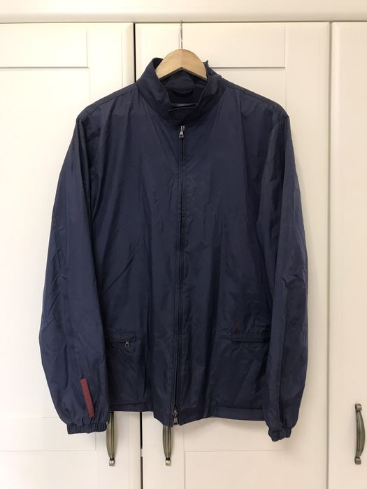 Prada Prada transformable windbreaker jacket + bag | Grailed