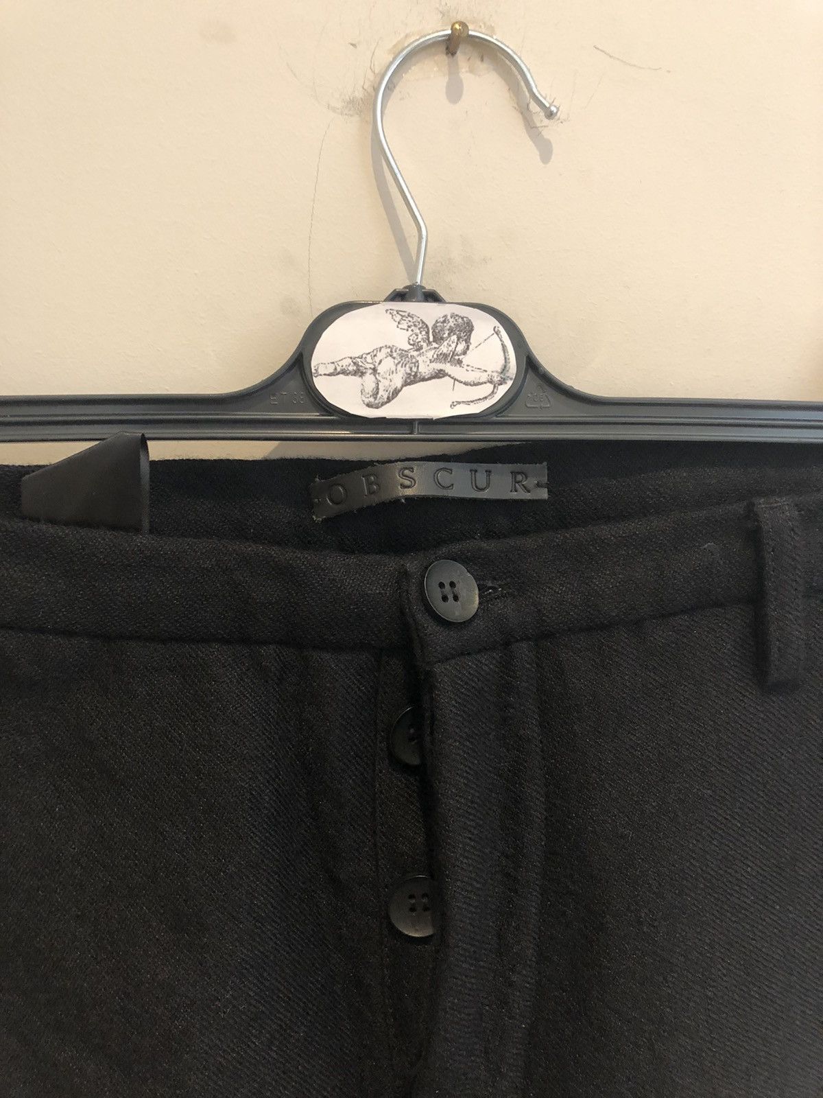 Obscur Obscur Black Casual Trouser Pants | Grailed