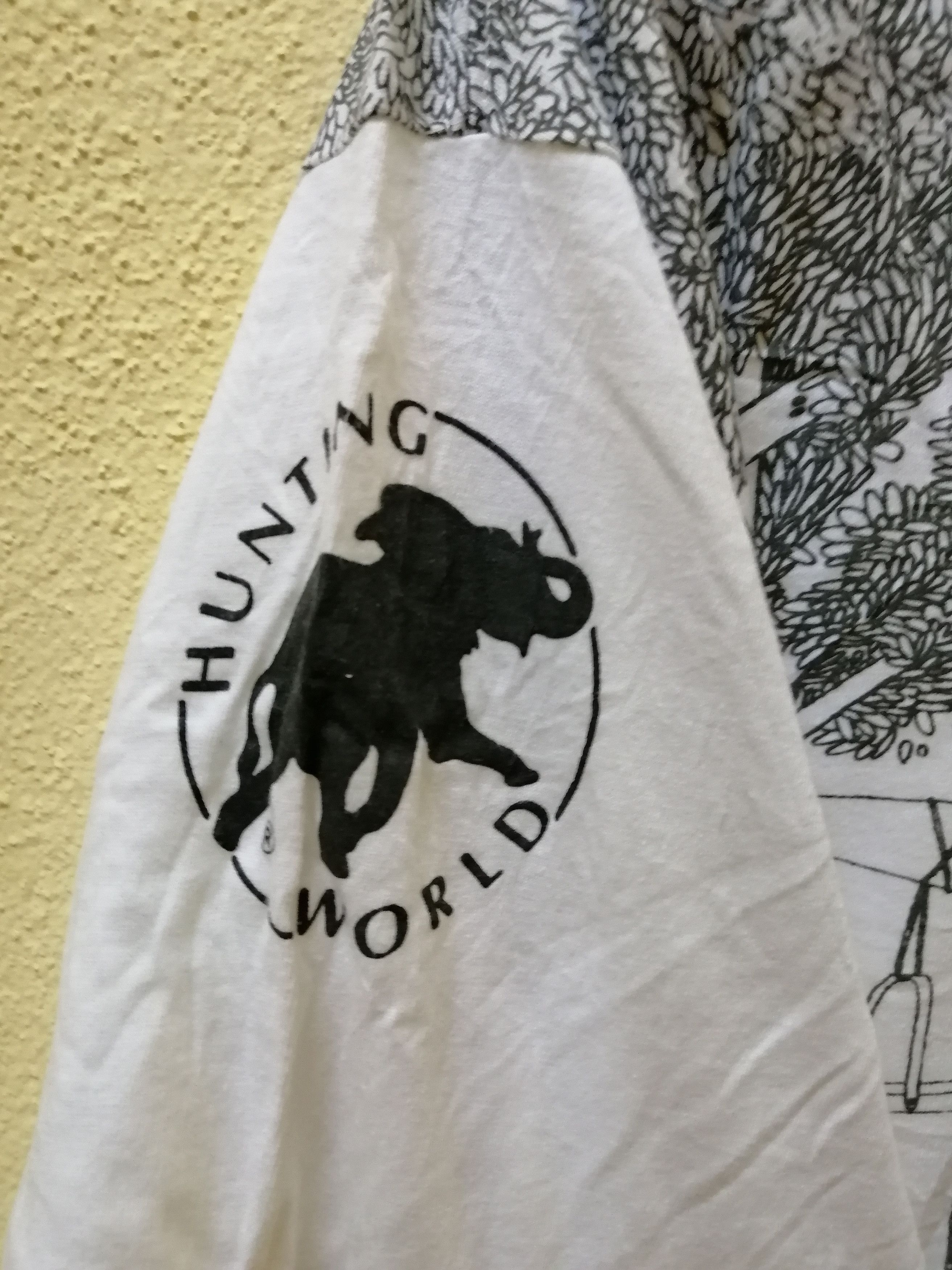 Designer × Vintage Rare Vintage HUNTING WORLD All Over Print Shirt Size US L / EU 52-54 / 3 - 2 Thumbnail