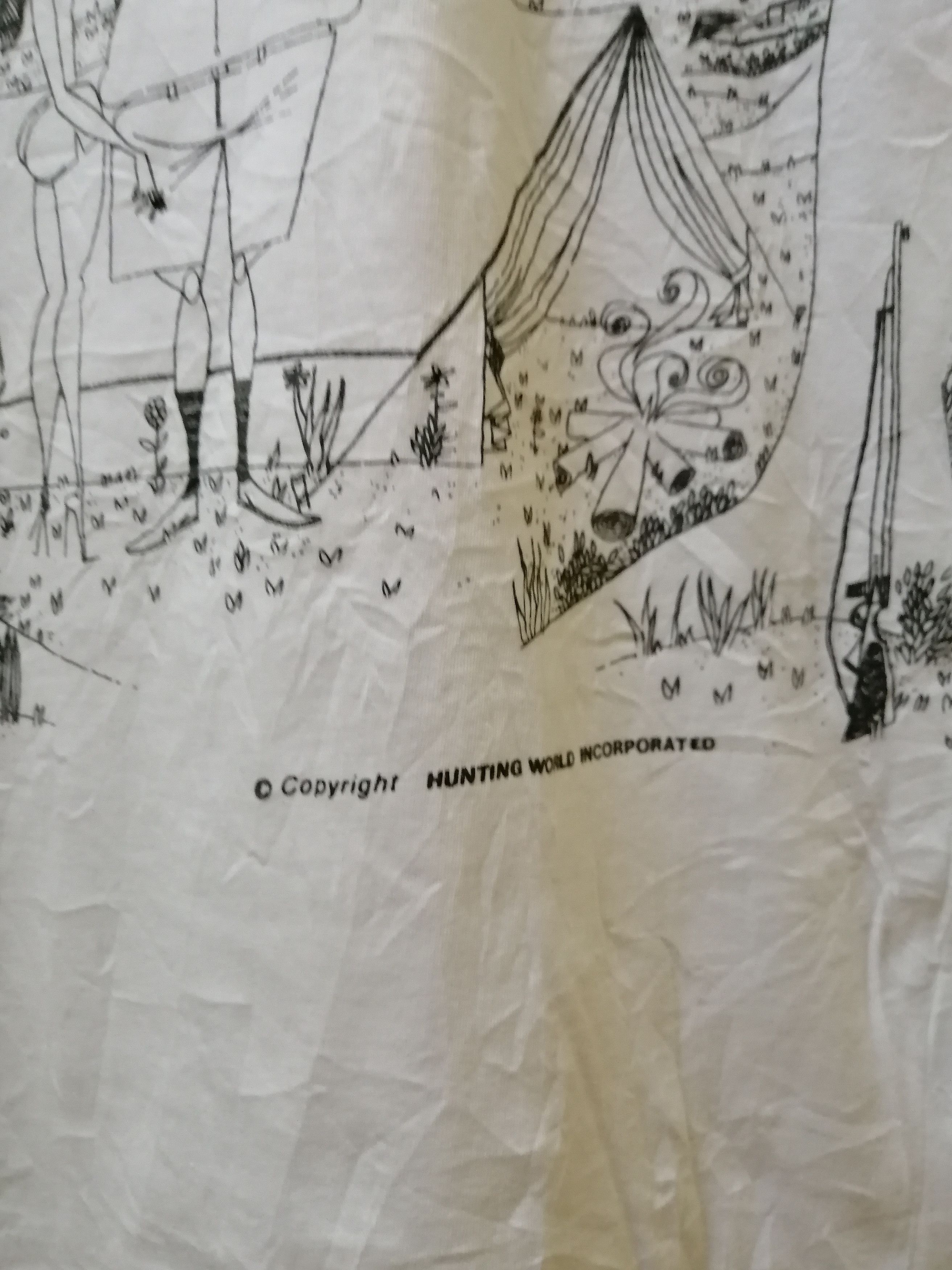 Designer × Vintage Rare Vintage HUNTING WORLD All Over Print Shirt Size US L / EU 52-54 / 3 - 6 Thumbnail