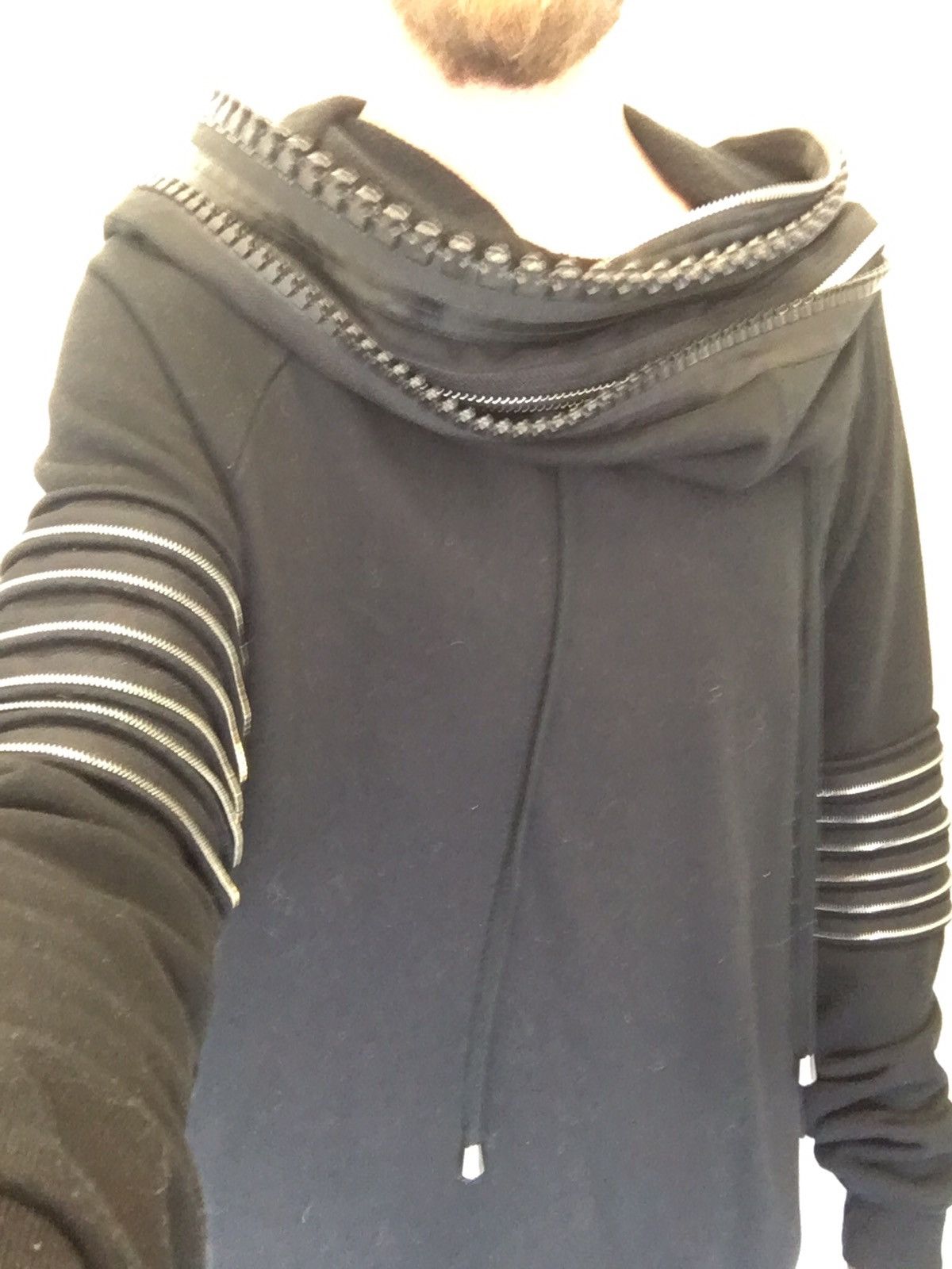 Unconditional Unconditional Zipper Cowl Neck Sweater Size US XL / EU 56 / 4 - 2 Thumbnail