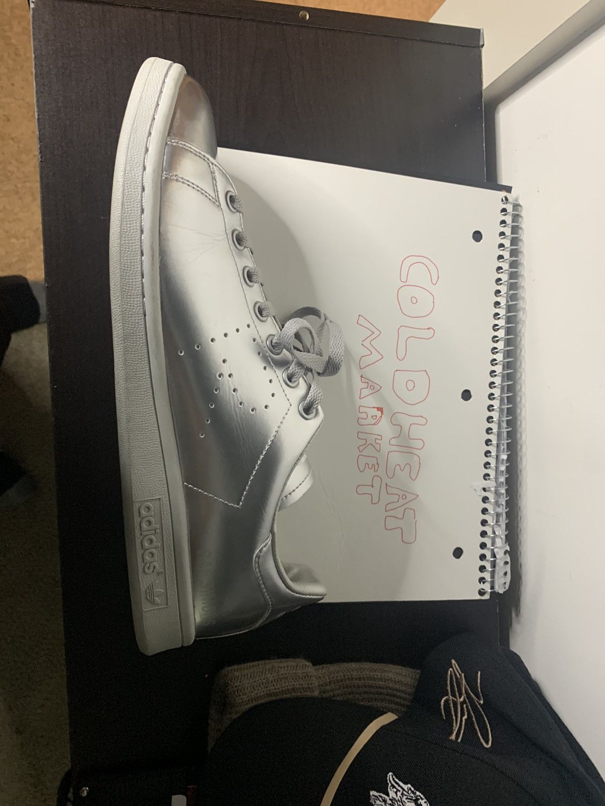 Adidas × Raf Simons Raf Simons x Stan Smith Silver Metallic Size US 11 / EU 44 - 10 Thumbnail