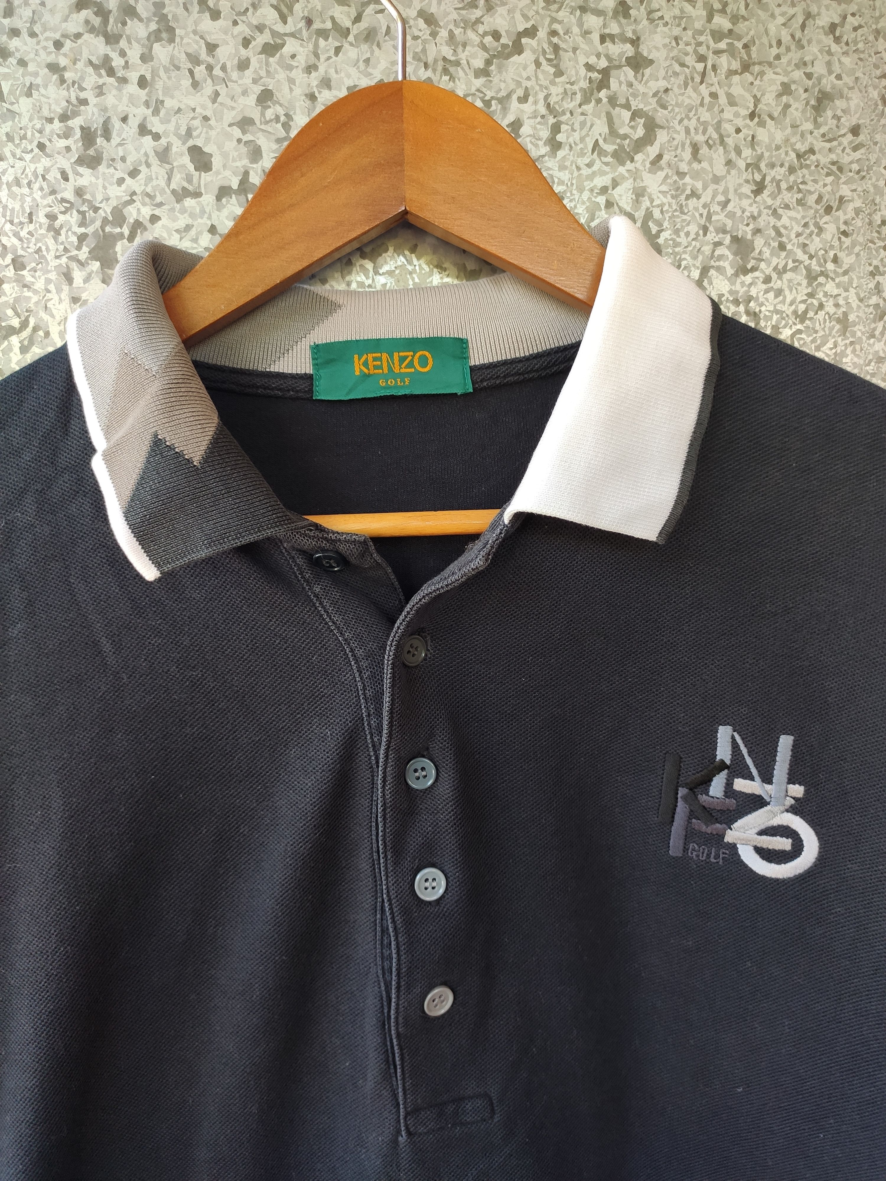Kenzo Vintage Kenzo Golf Long sleeve Size US L / EU 52-54 / 3 - 2 Thumbnail