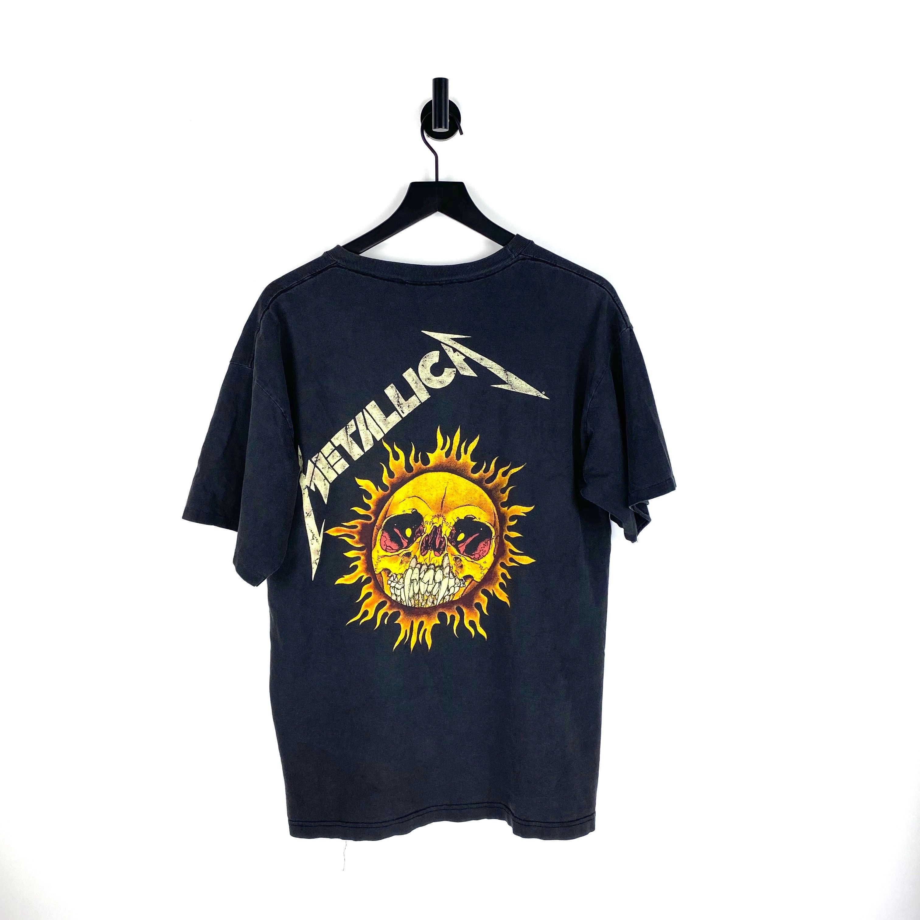 90s Metallica Pushead T Shirt Size Large 90s Single Stitch