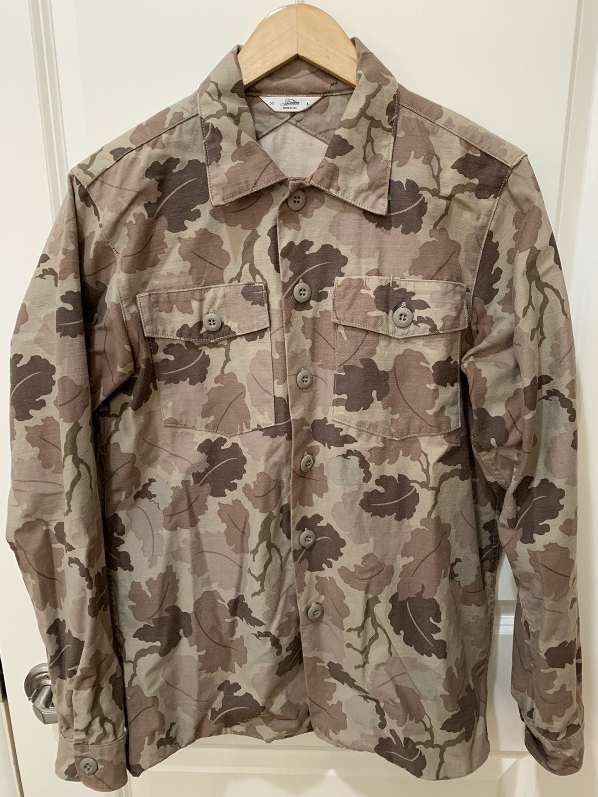 3sixteen Fatigue Overshirt Mitchell Camo | Grailed