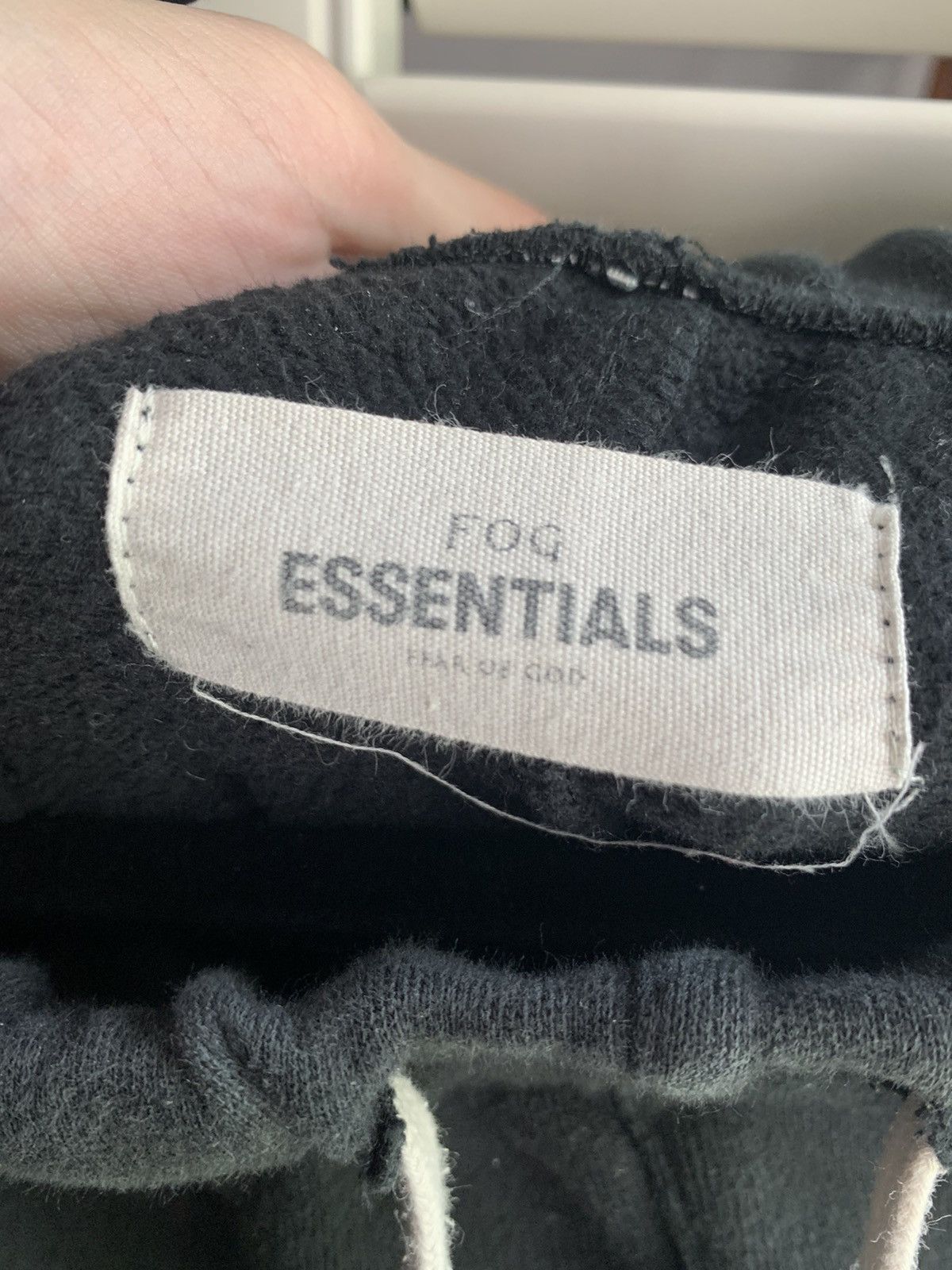Pacsun FOG x Pacsun Essentials Black Sweatpants Size US 30 / EU 46 - 5 Thumbnail