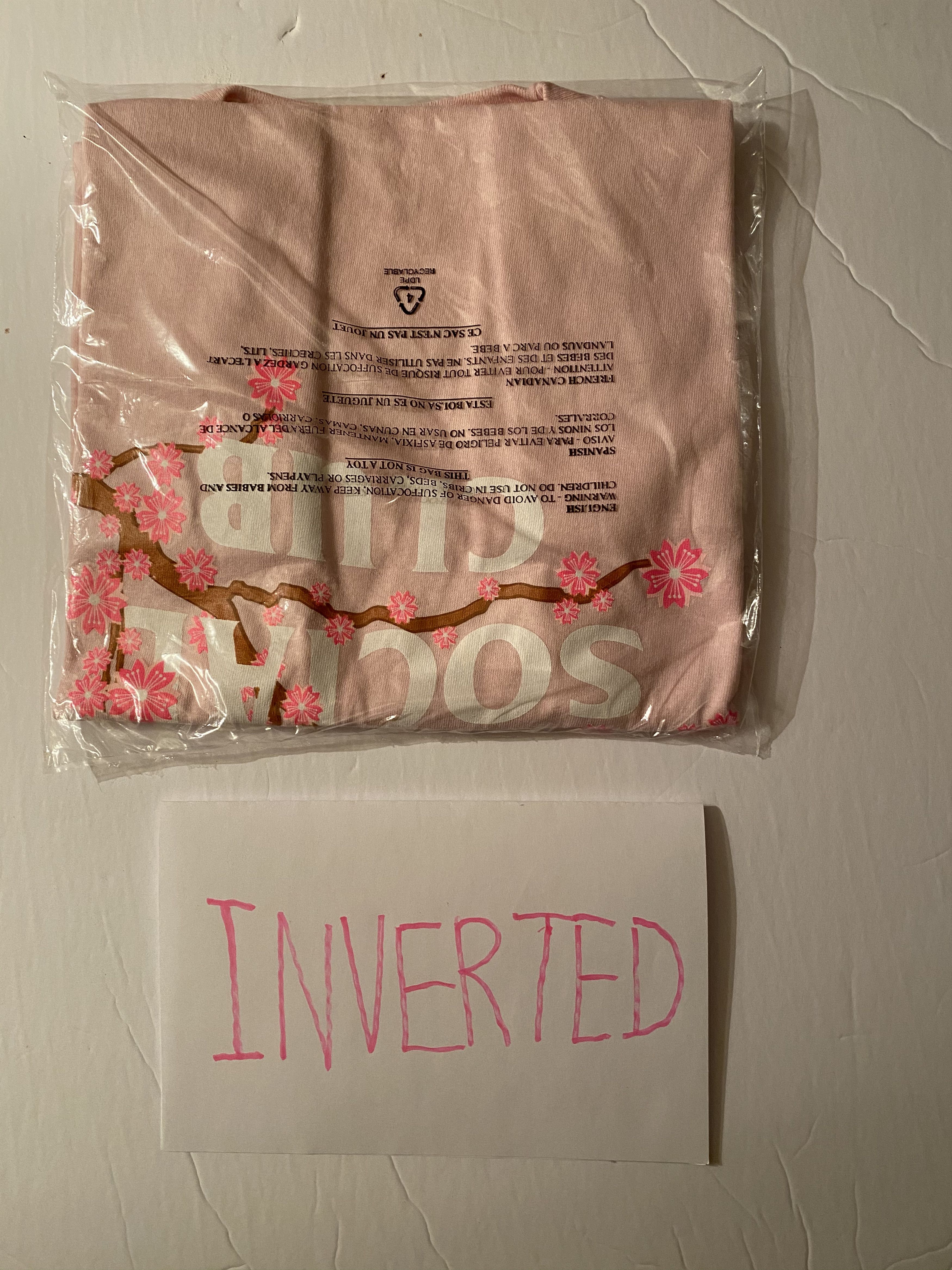 Anti Social Social Club ASSC Cherry Blossom Tee Pink Size Large Size US M / EU 48-50 / 2 - 4 Thumbnail