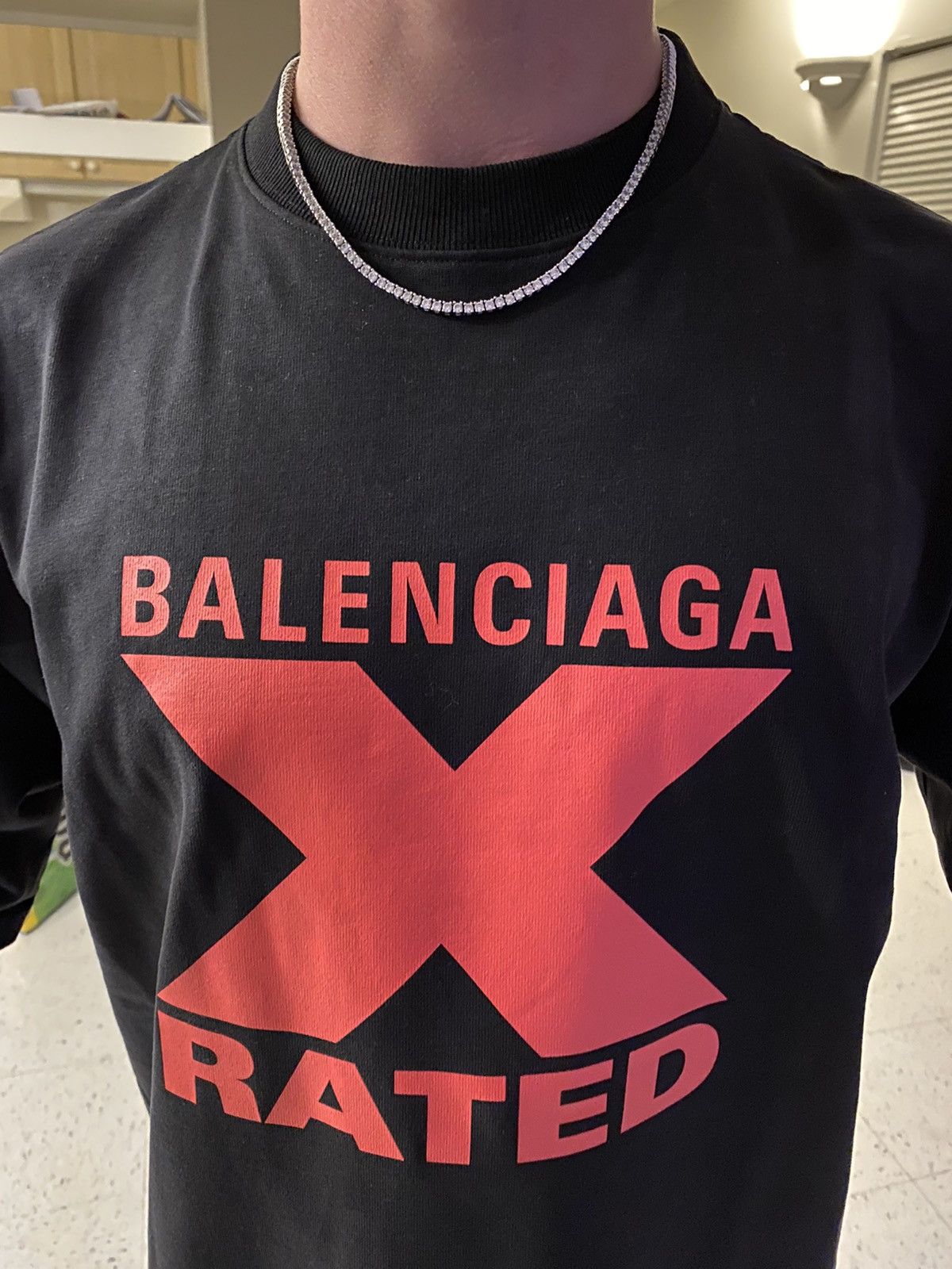 Balenciaga Balenciaga X Rated Tee 2020 Size US S / EU 44-46 / 1 - 1 Preview