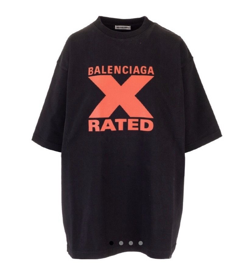 Balenciaga Balenciaga X Rated Tee 2020 Size US S / EU 44-46 / 1 - 2 Preview