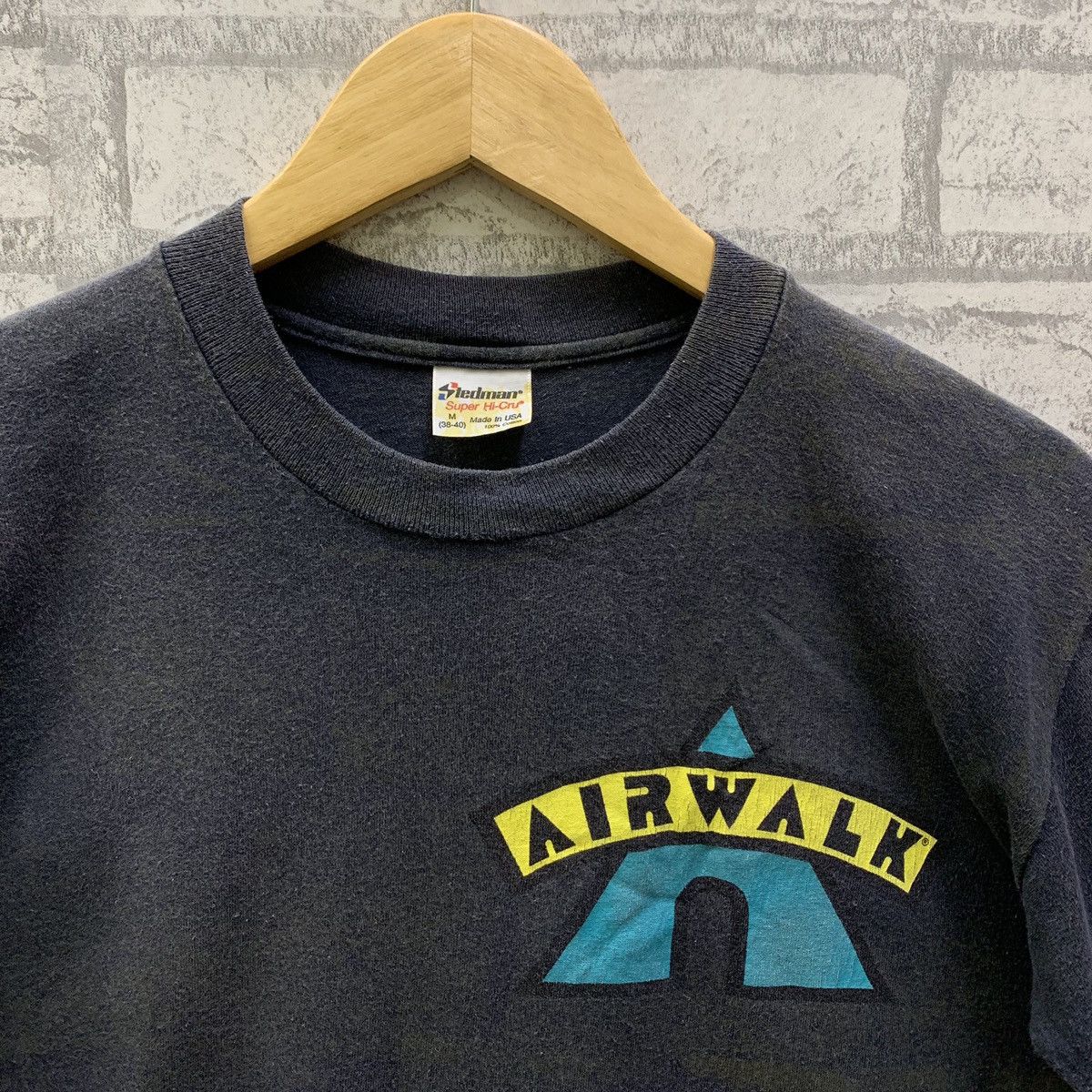 Airwalk RARE Vintage Airwalk By Stedman Super Hi Cru Skate T shirts Size US M / EU 48-50 / 2 - 3 Thumbnail