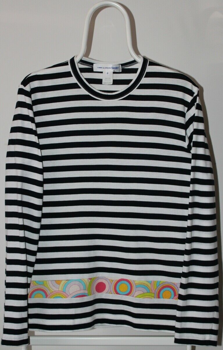 Comme des Garcons Comme des Garcons SHIRT Men's Striped Long Sleeve Size US M / EU 48-50 / 2 - 6 Thumbnail