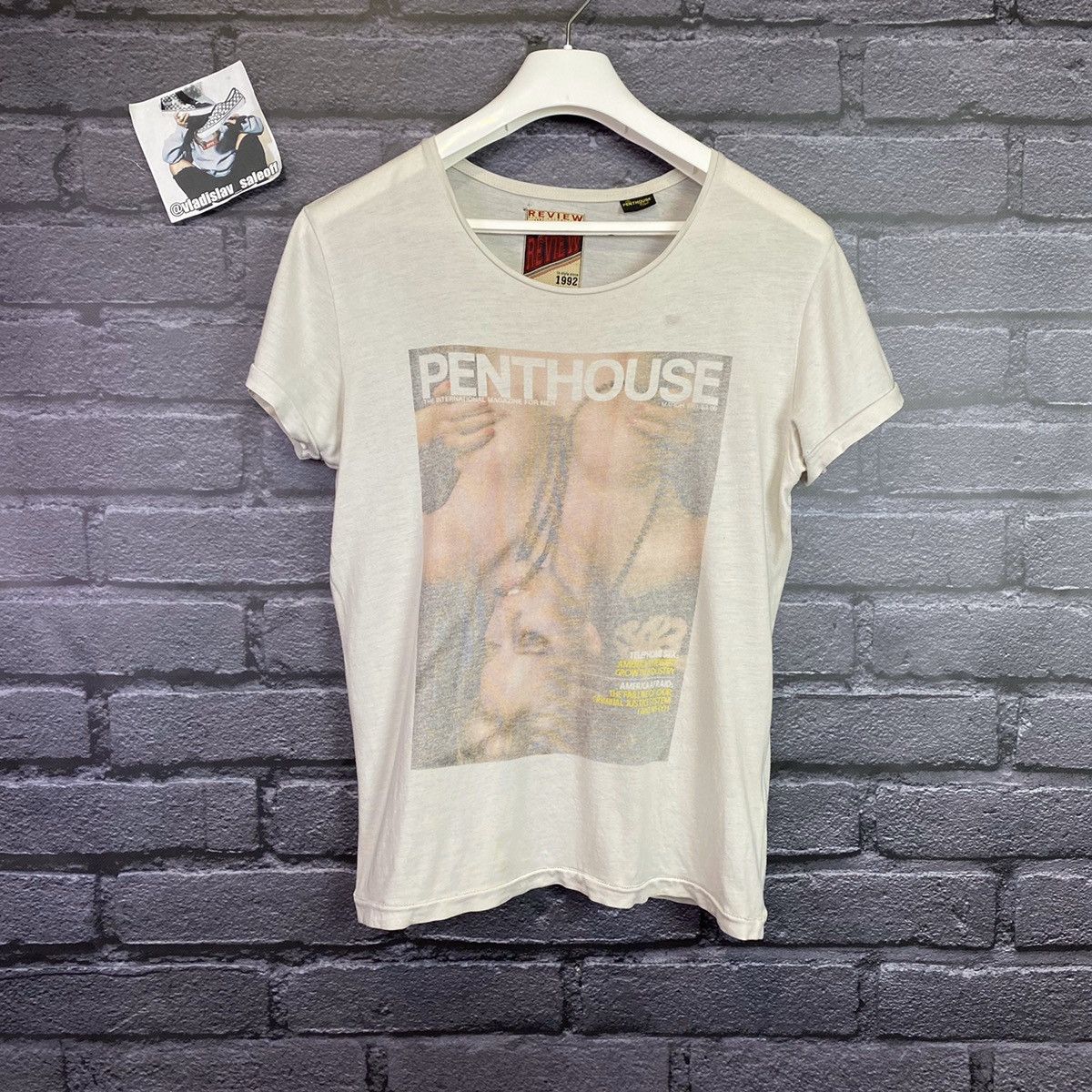Penthouse Script Tee