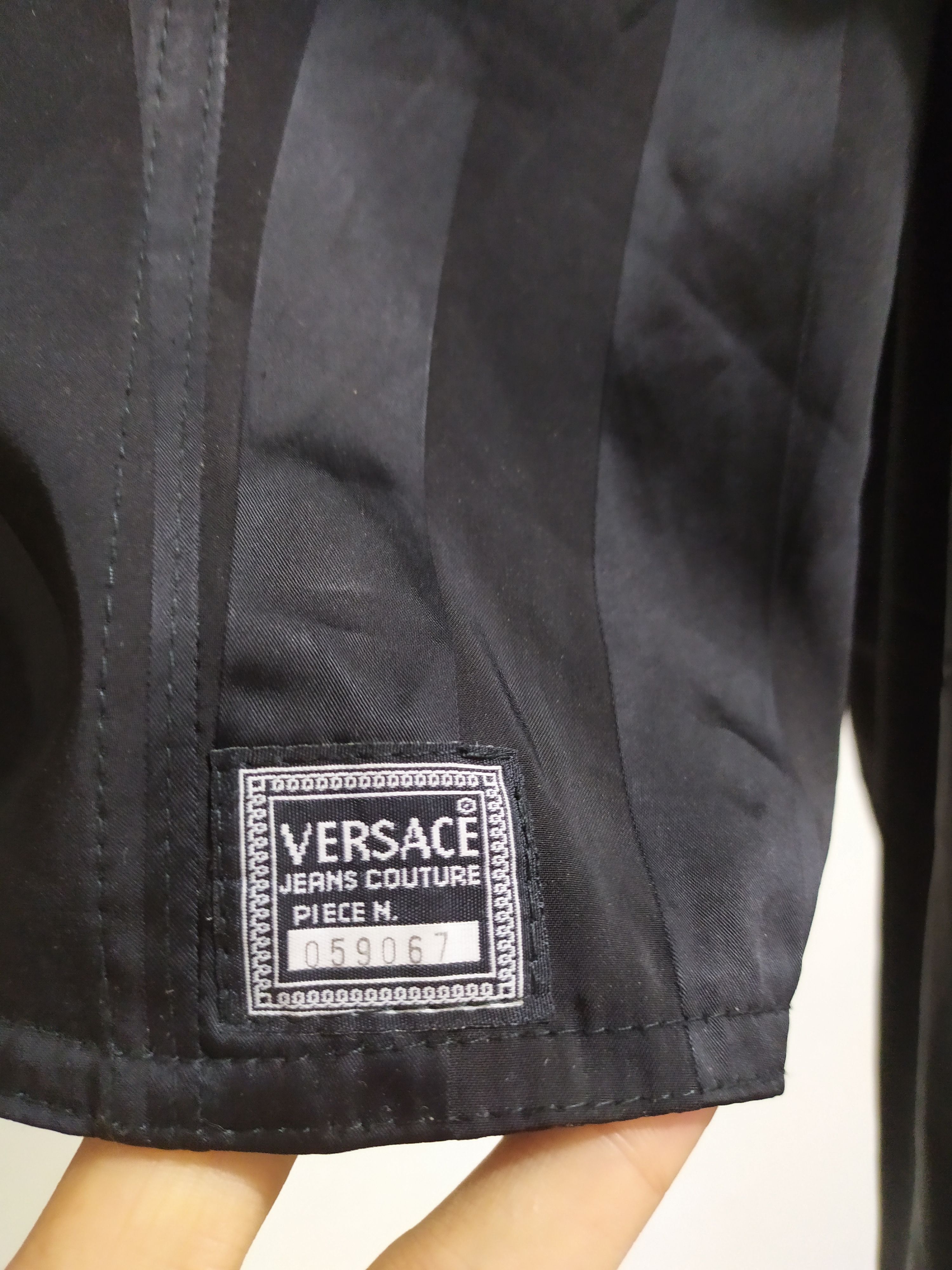 Versace × Versace Jeans Couture × Vintage VERSACE womens crop jacket Authentic Vintage Size US XS / EU 42 / 0 - 4 Thumbnail