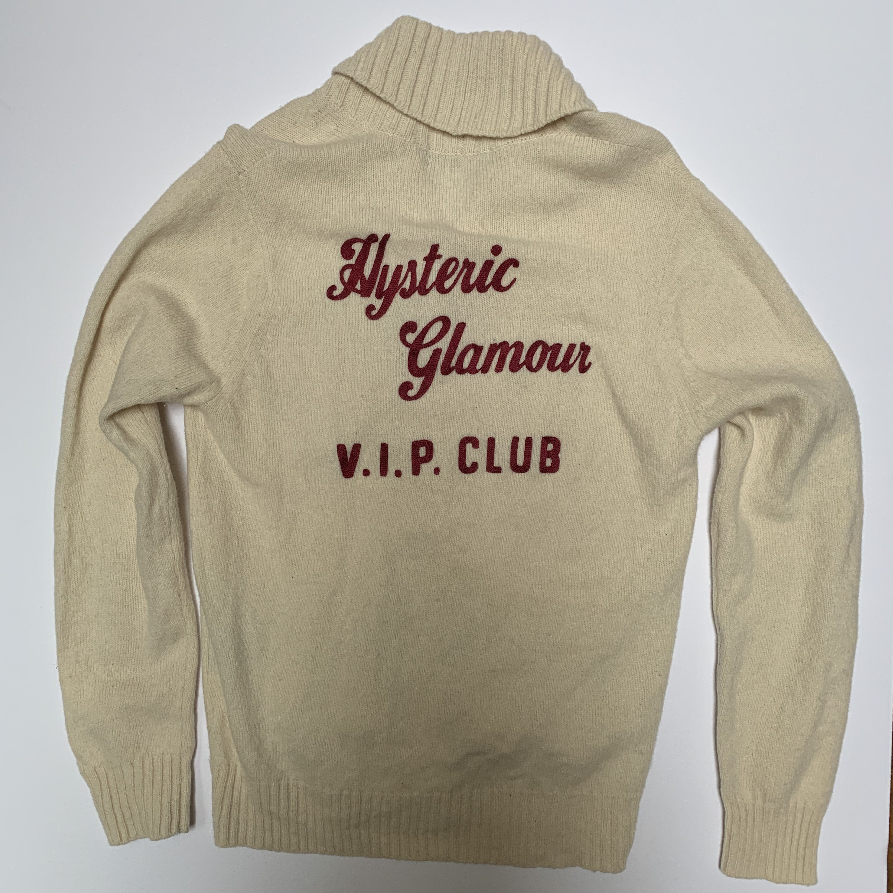 Hysteric Glamour Hysteric Glamour VIP Club Collegiate Cardigan 