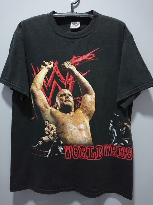 Vintage vintage wwf wwe attitude era shirt | Grailed