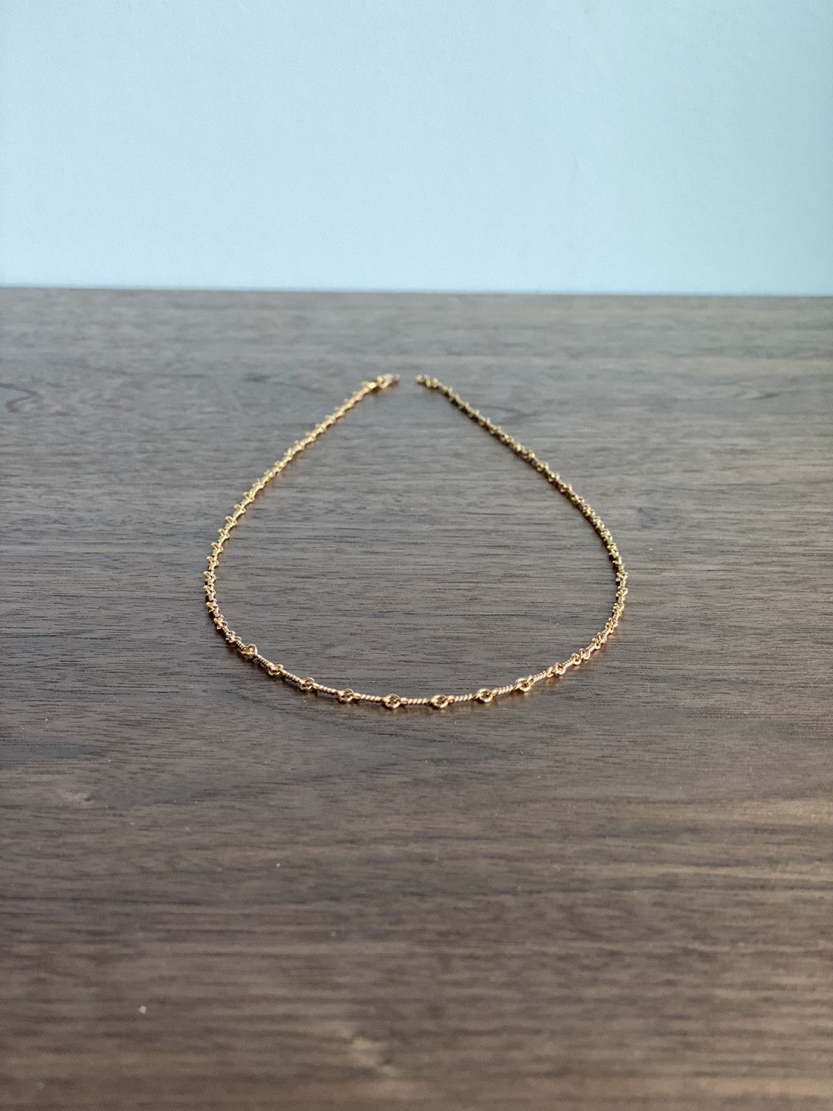 Chrome Hearts 22k gold chrome hearts twist chain necklace | Grailed