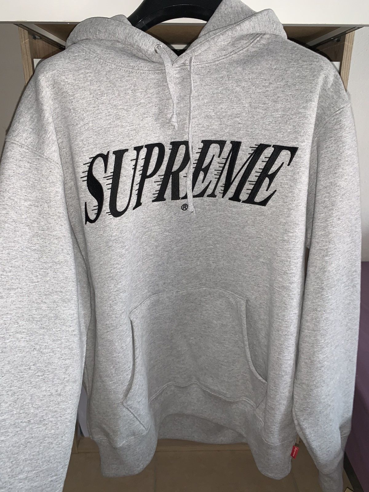 Supreme Supreme Crossover Hoodie Sweatshirt Grey New Small | Grailed