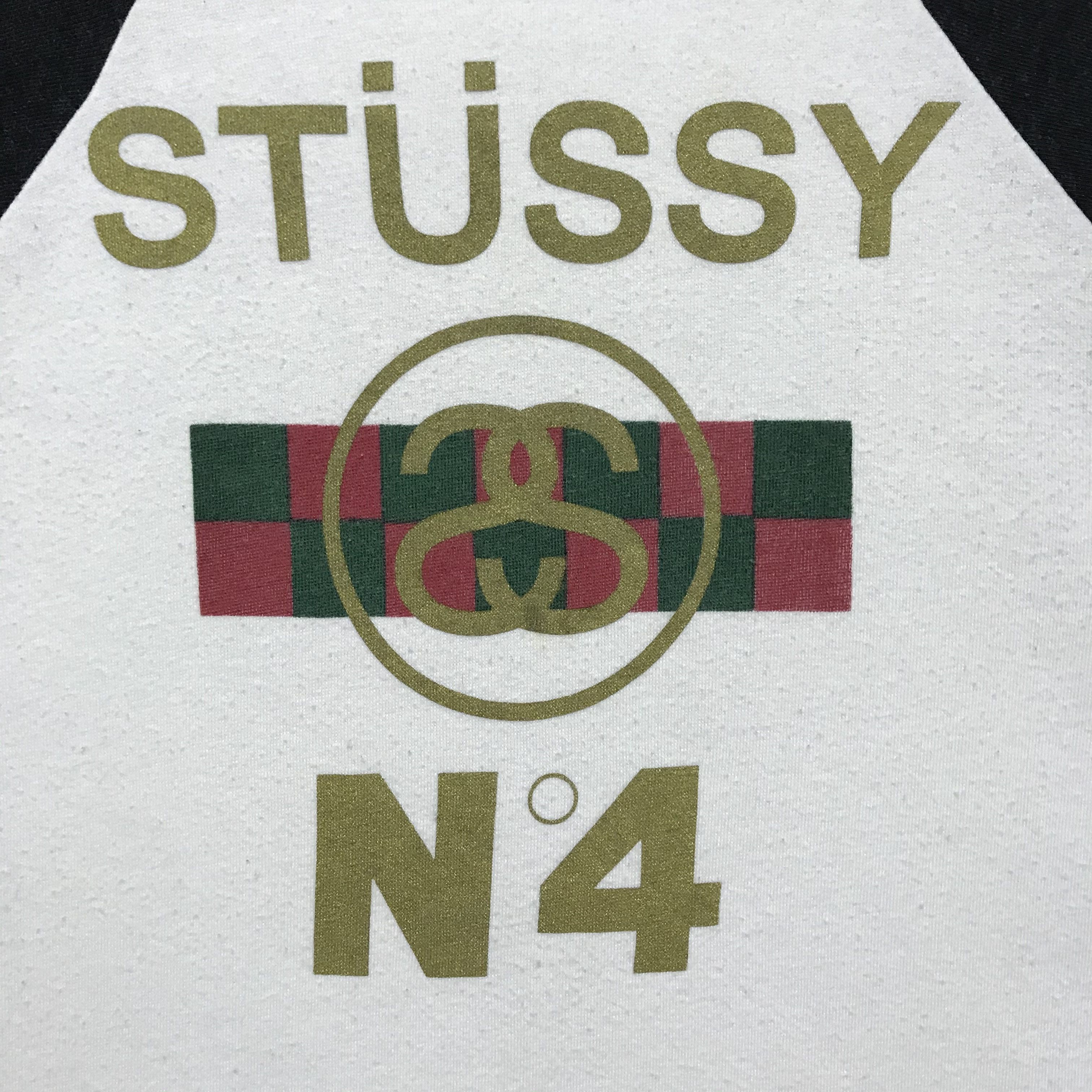Stussy × Vintage STUSSY Vintage Gucci Sweatshirt Crewneck Big Logo Rare Size US XS / EU 42 / 0 - 5 Thumbnail