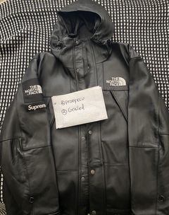 Supreme The North Face Leather Mountain Parka | Grailed