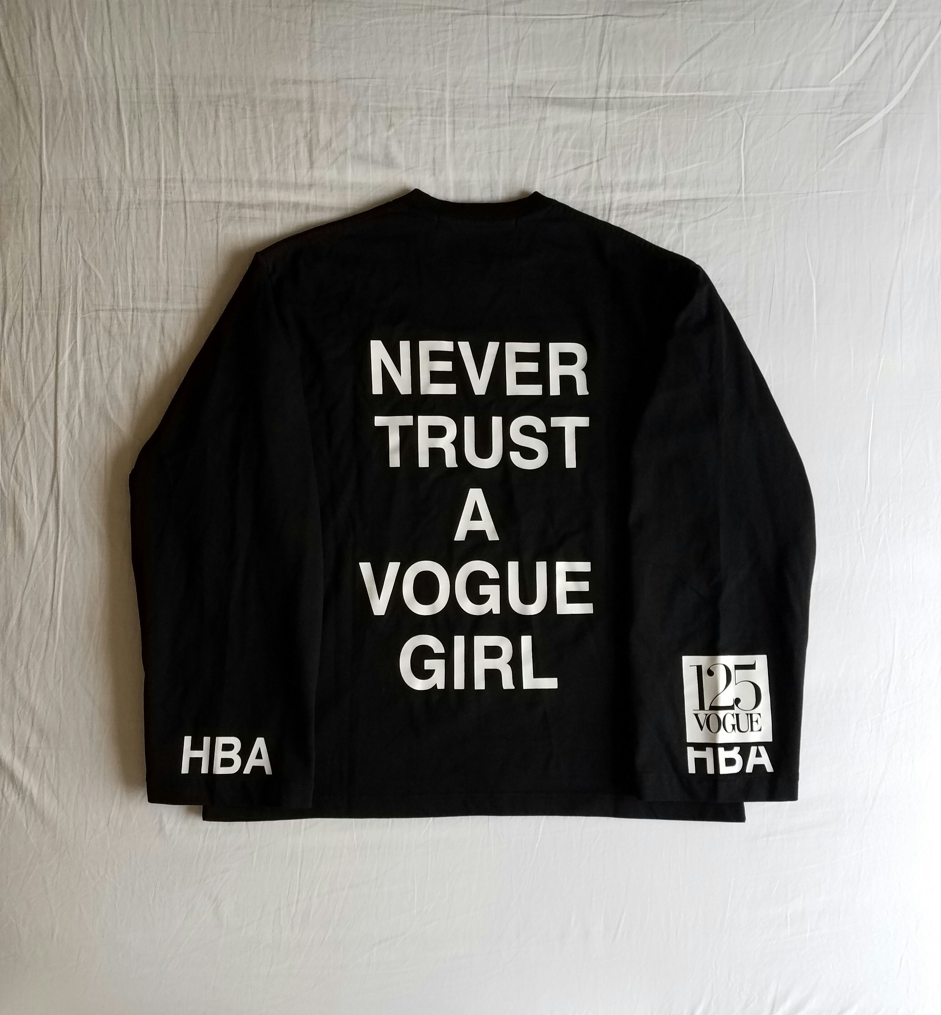 え*い様 HBA Hood by air ✗ Vogue Hood By Air × Vogue New HBA Vogue T-Shirt | Grailed
