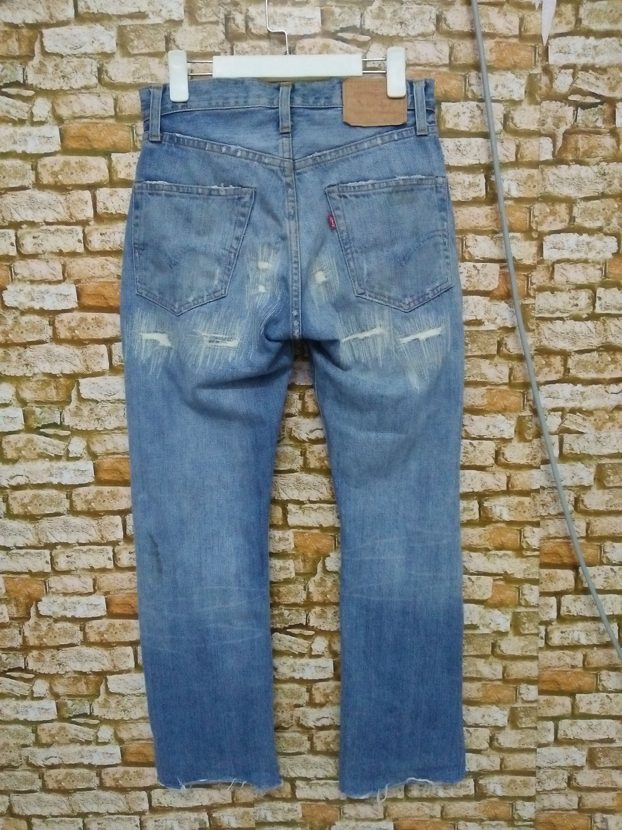 Levi's VTG LEVIS 505 BIG E SELVEDGE 555 USA DENIM 525 (B234) Size US 30 / EU 46 - 4 Thumbnail
