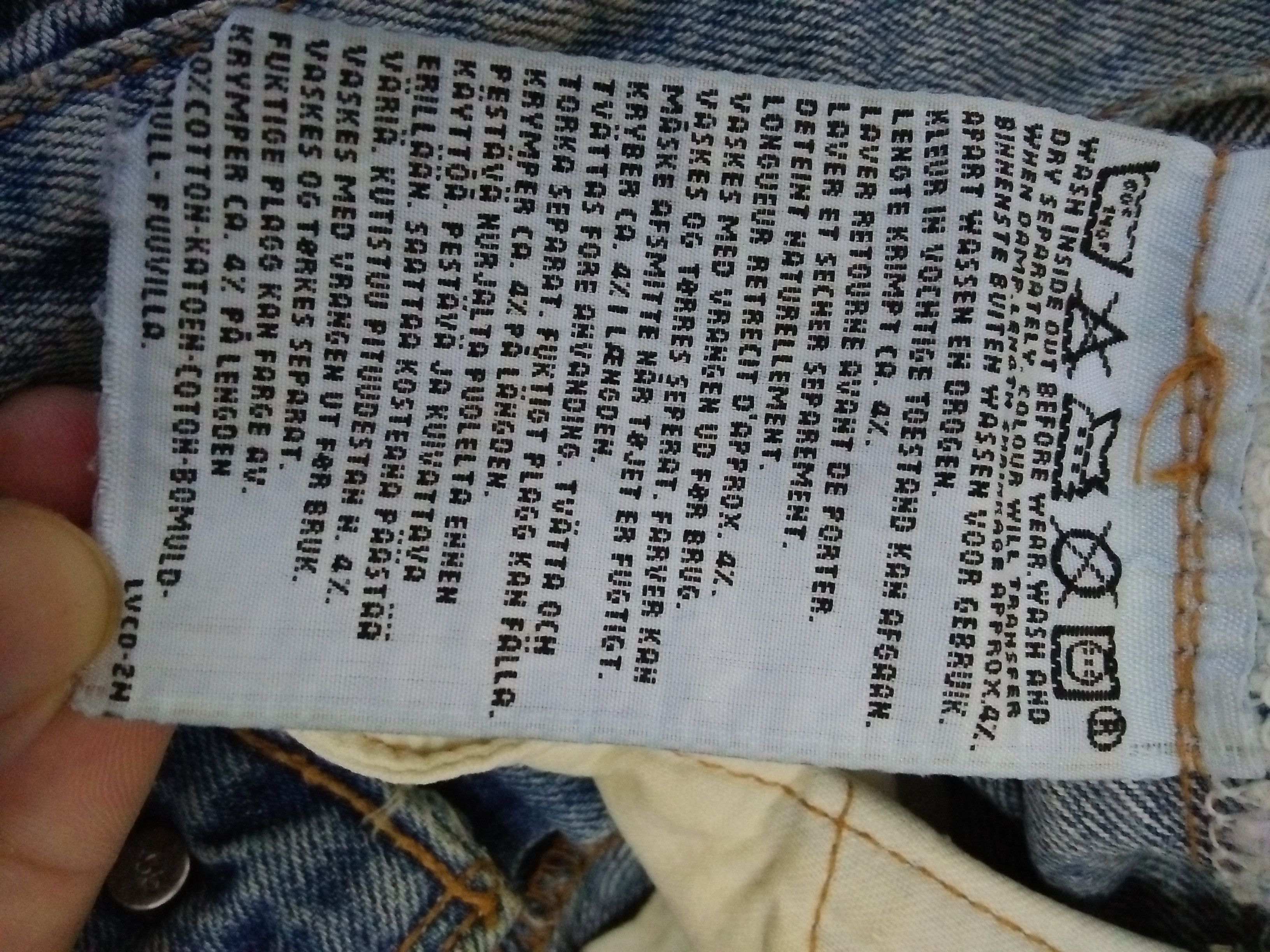 Levi's VTG LEVIS 505 BIG E SELVEDGE 555 USA DENIM 525 (B234) Size US 30 / EU 46 - 10 Thumbnail