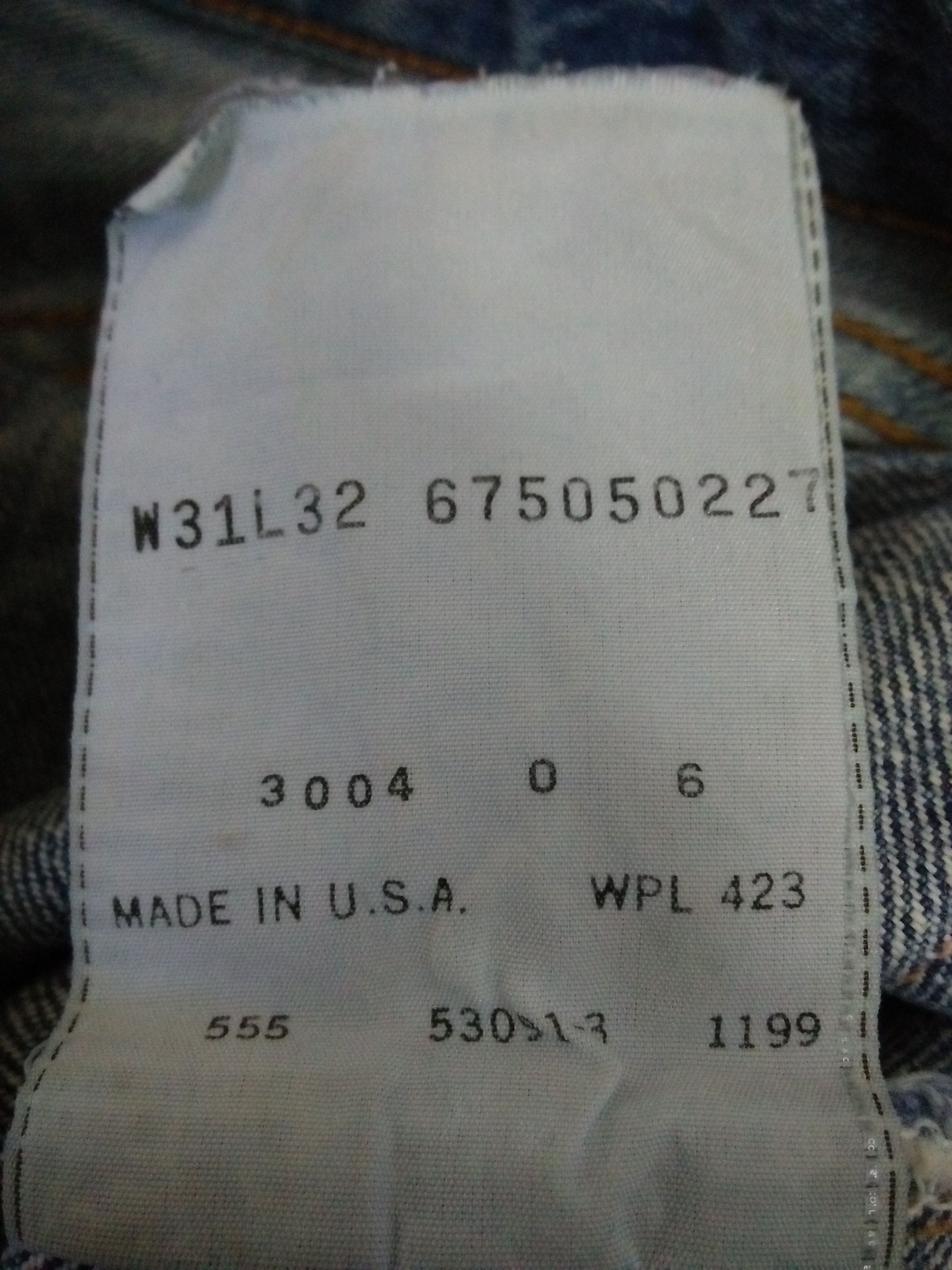 Levi's VTG LEVIS 505 BIG E SELVEDGE 555 USA DENIM 525 (B234) Size US 30 / EU 46 - 11 Thumbnail