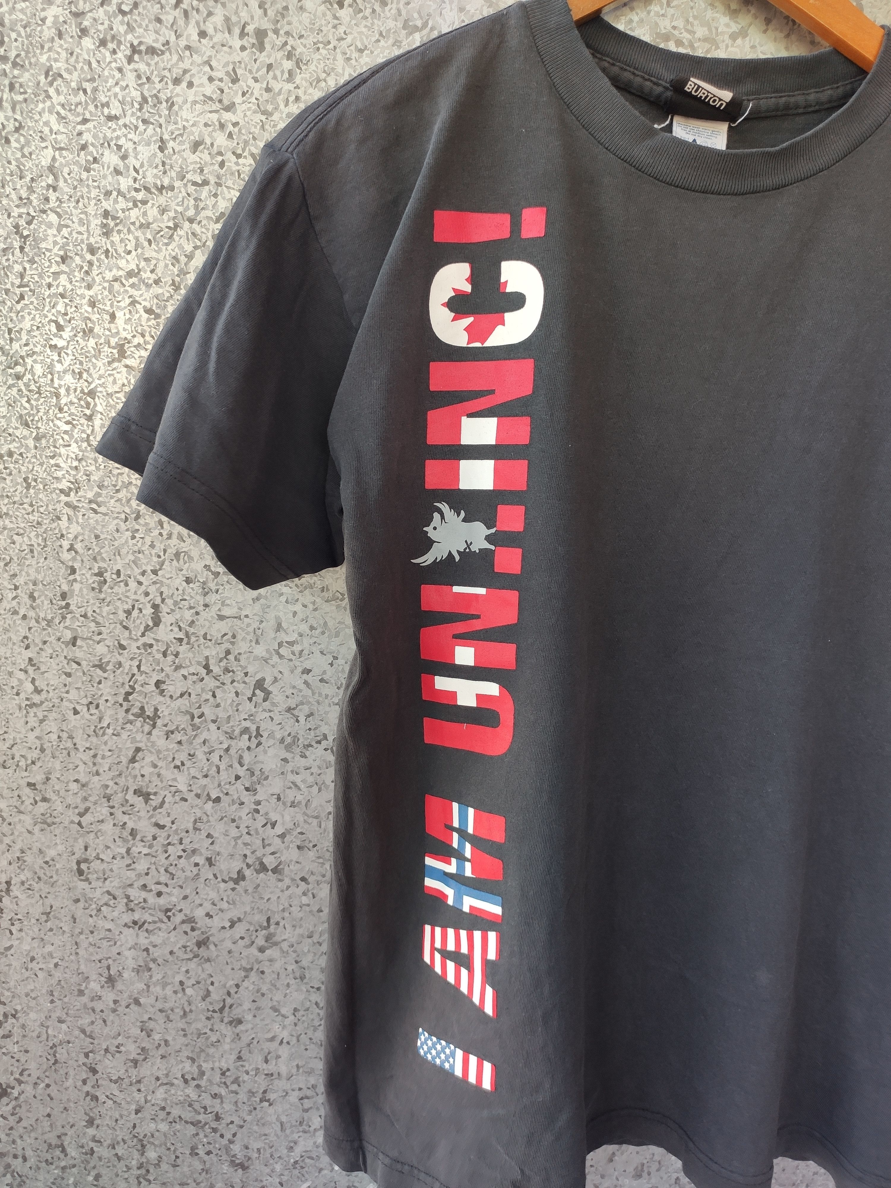Burton Vintage Burton t shirt Size US M / EU 48-50 / 2 - 2 Thumbnail