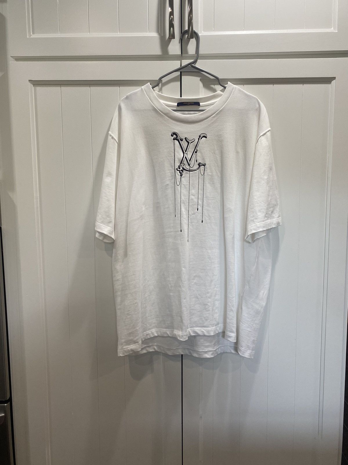 Louis Vuitton Louis Vuitton LV Pendant Embroidered T-Shirt 5L XXL  