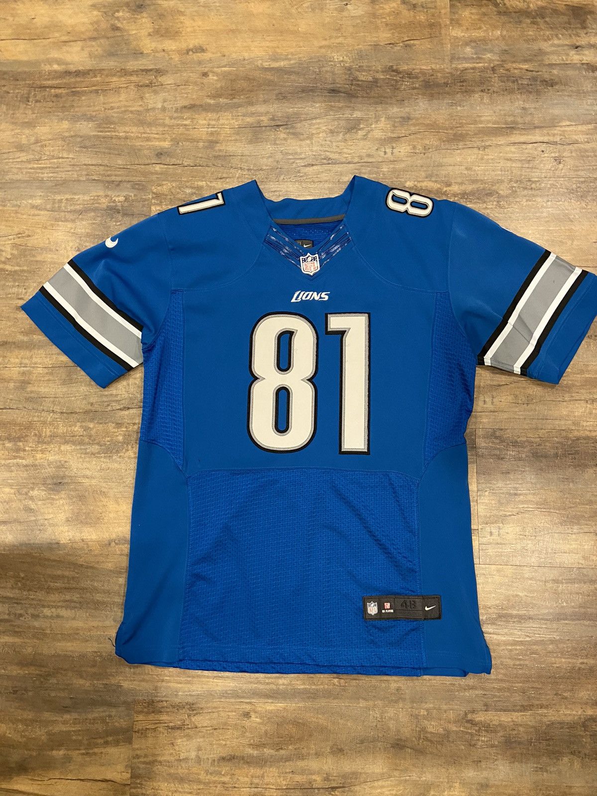 Reebok NFL Detroit Lions Jersey #81 Megatron Calvin Johnson size M