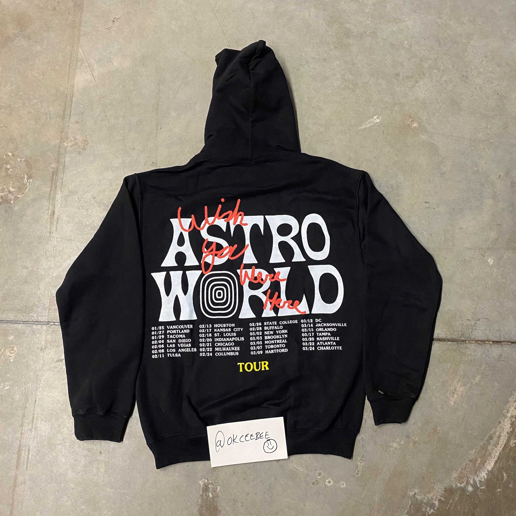 Astroworld wish you cheap were here tour hoodie