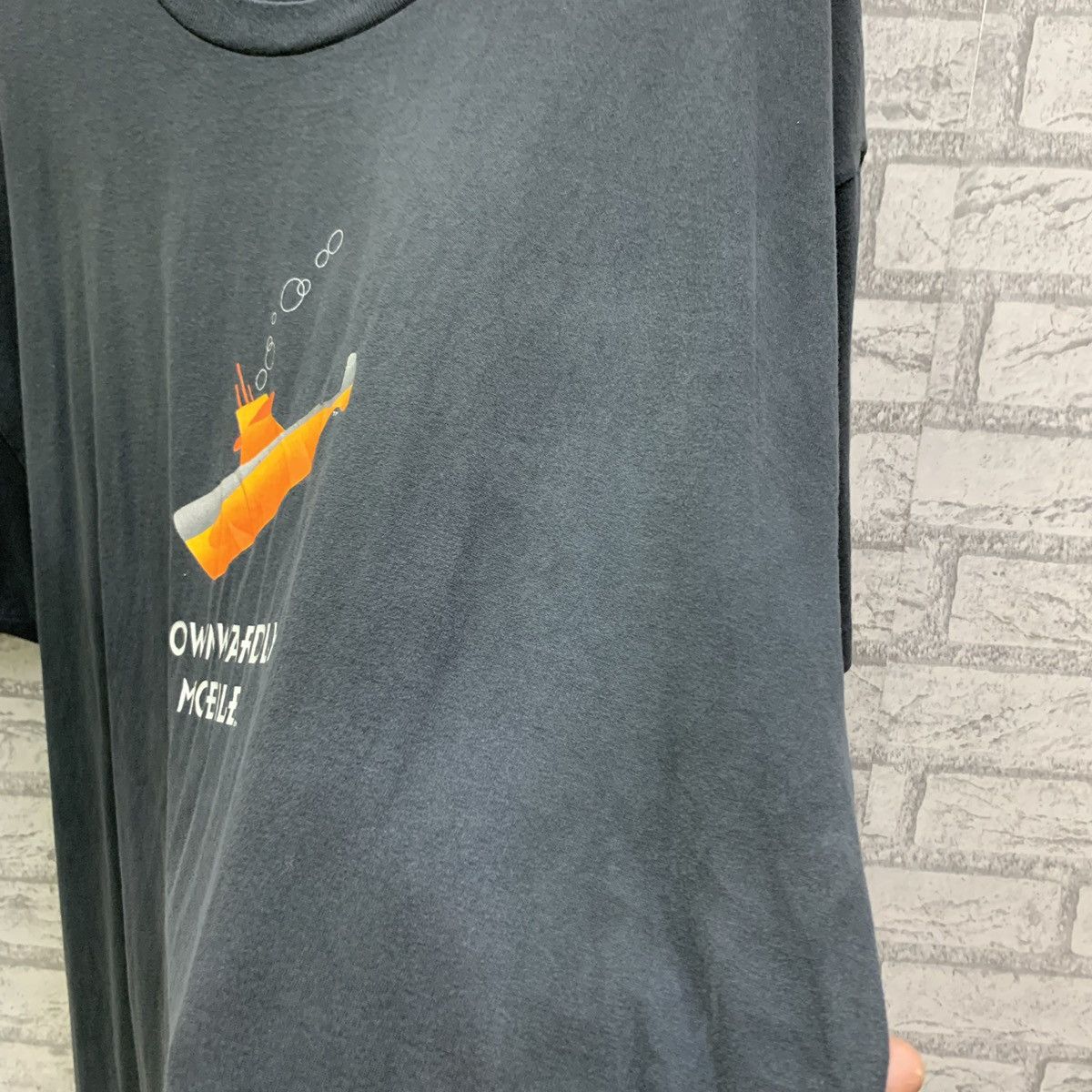 Vintage Vintage 90s Downwardly Mobile HRLA Los Angeles Big Size Tees Size US XXL / EU 58 / 5 - 9 Thumbnail