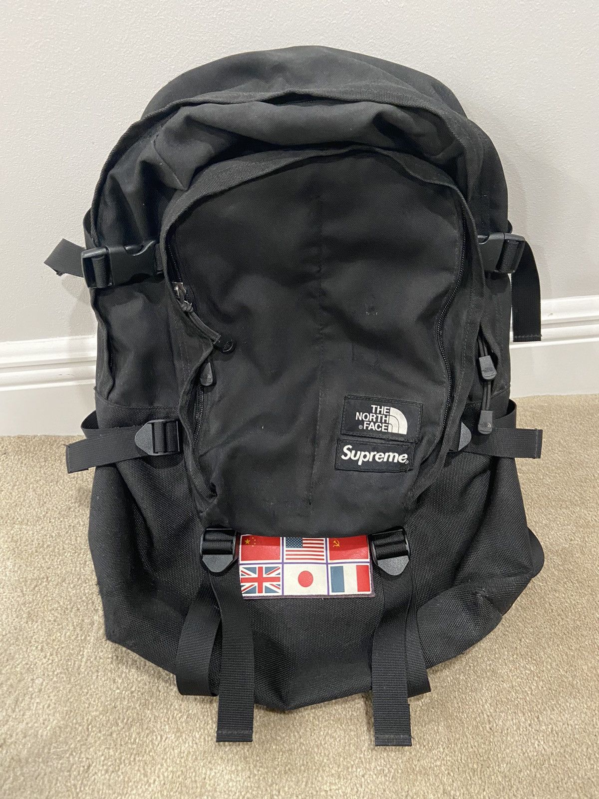 Supreme Supreme x The North Face Expedition Backpack Flags SS14