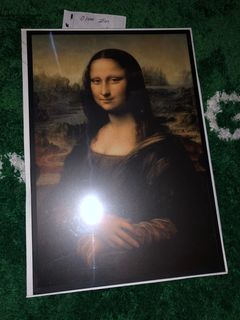 Mona Lisa Ikea X Virgil Abloh MARKERAD Backlit artwork USB 