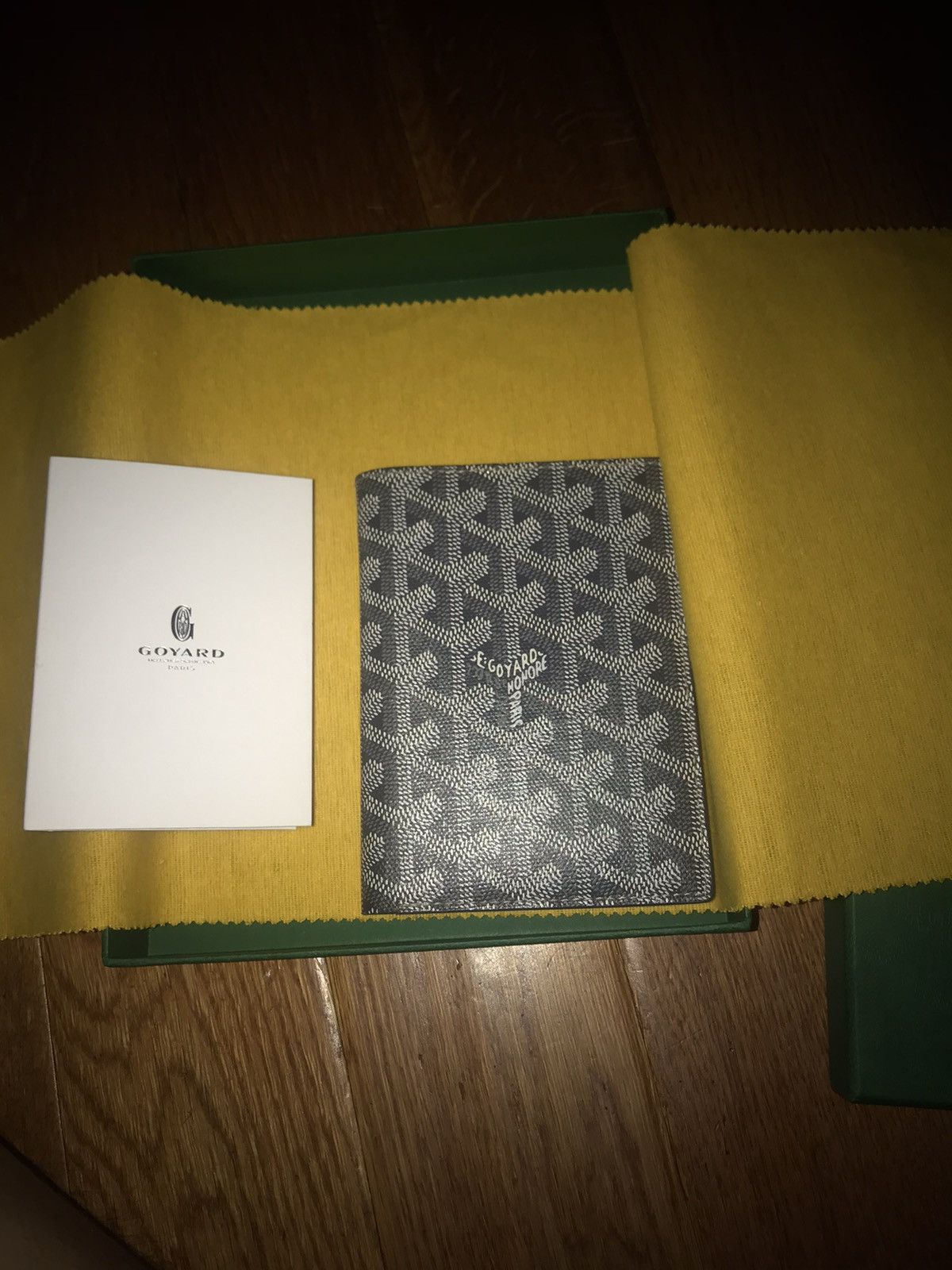 Goyard Goyard Passport Holder Grailed