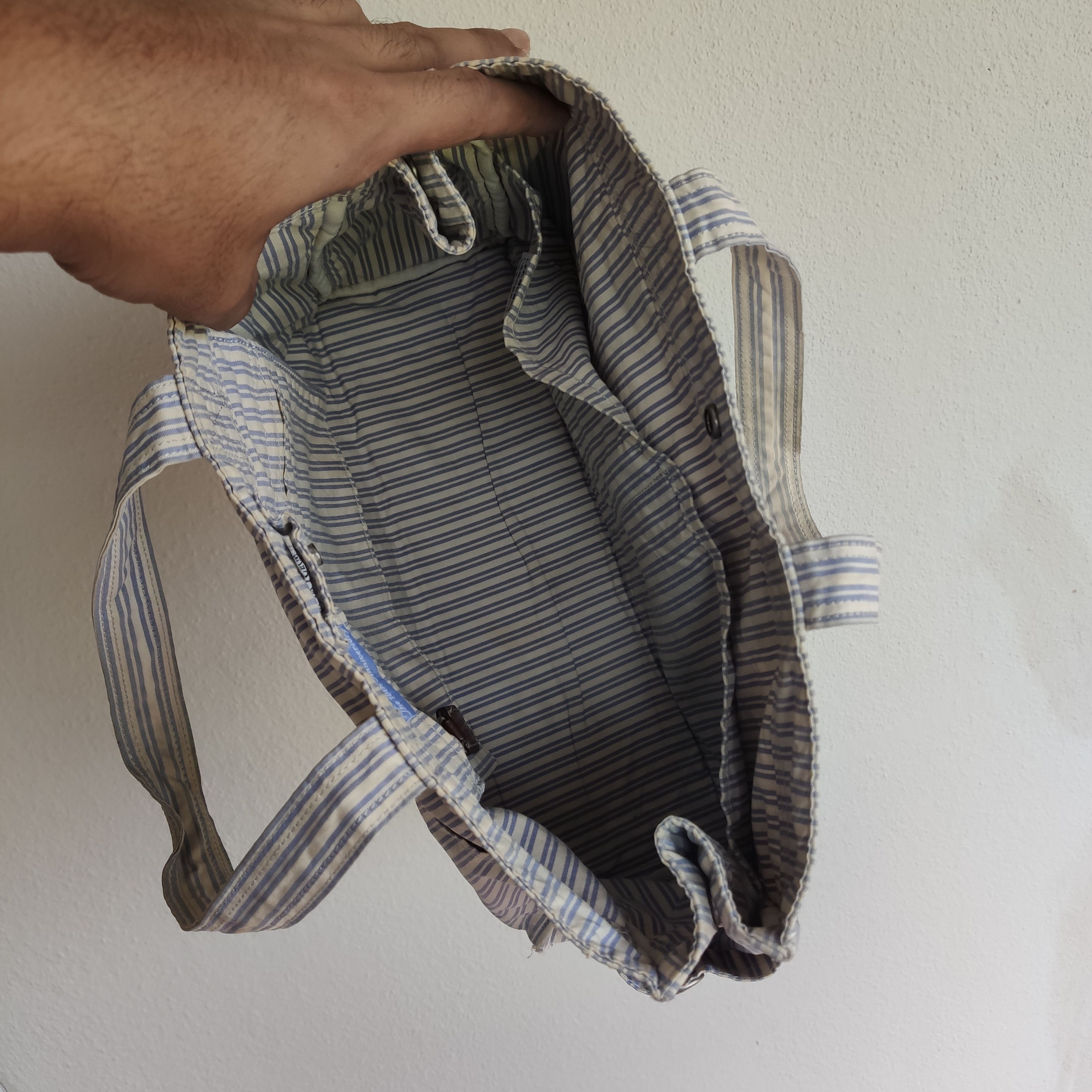 PORTER 70TH ANNIVERSARY STRIPED DESIGN BAG MADE IN JAPAN