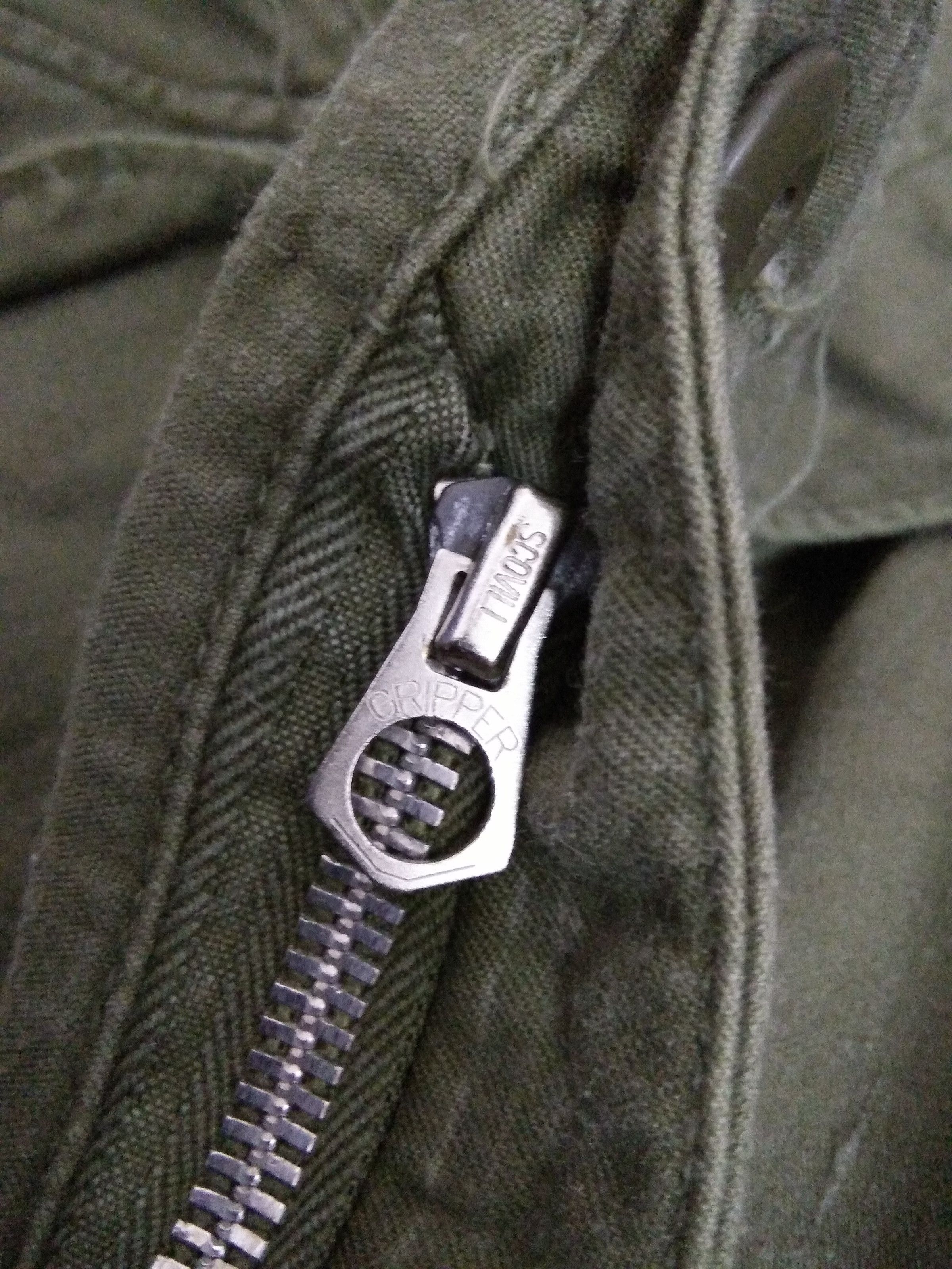 Vintage ww2 WINFIELD TROUSERS MILITARY CARGO SCOVILL GRIPPER (A470) Size US 37 - 3 Thumbnail