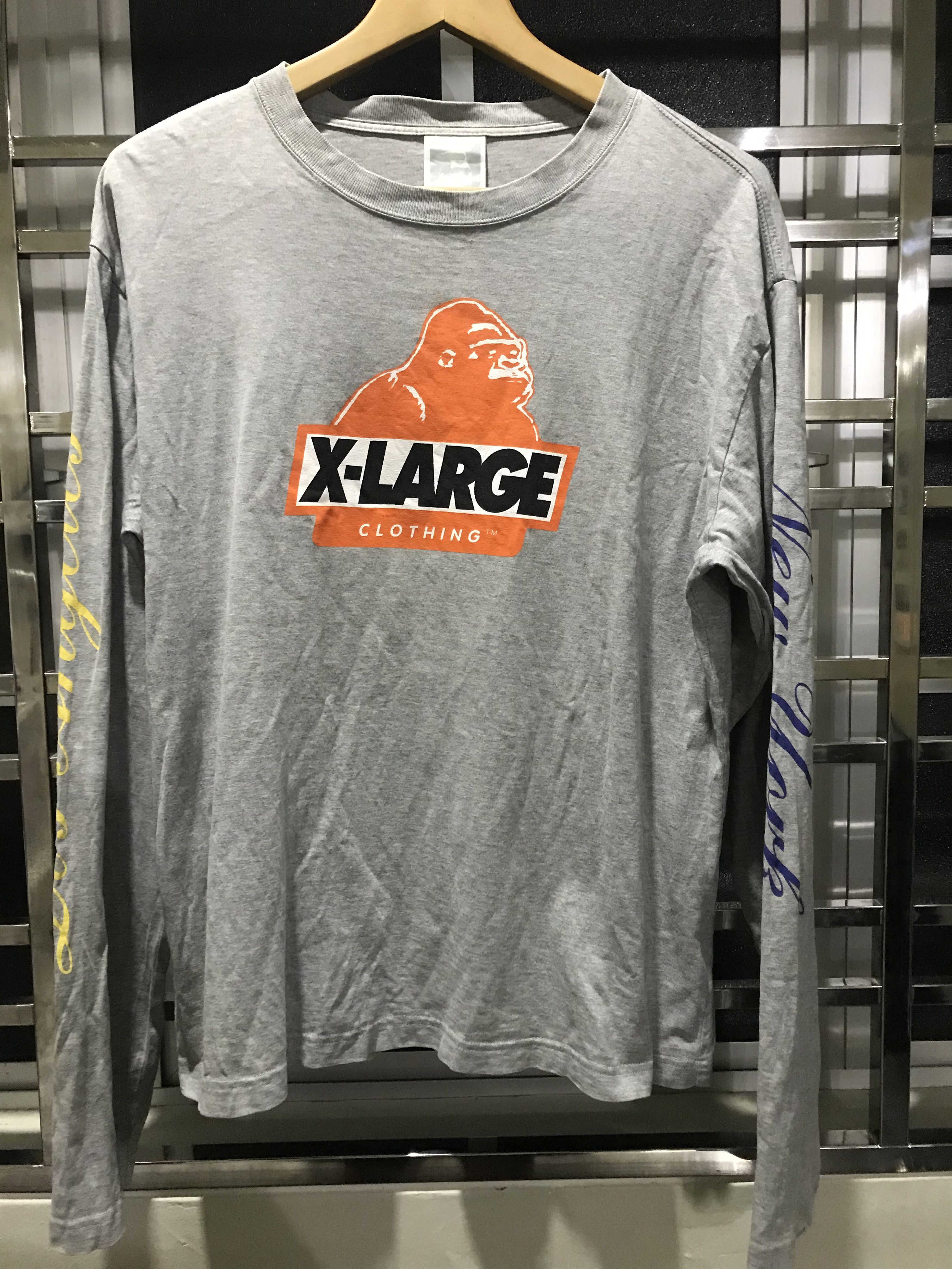 X Large XLARGE BRAND LOGO LONG SLEEVE TSHIRT | Grailed