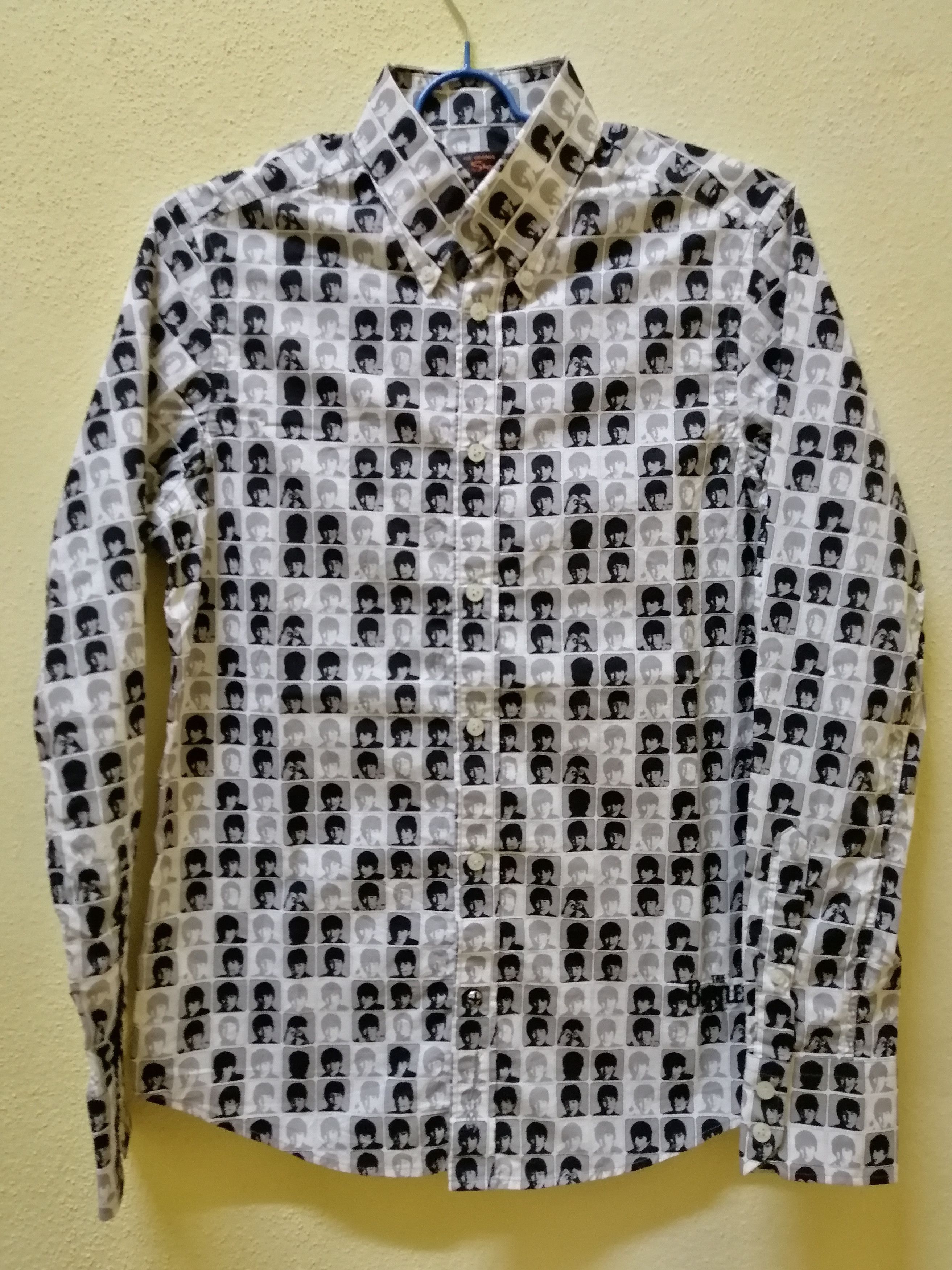 Ben Sherman BEN SHERMAN X THE BEATLES FULL PRINT Shirt Size US S / EU 44-46 / 1 - 1 Thumbnail