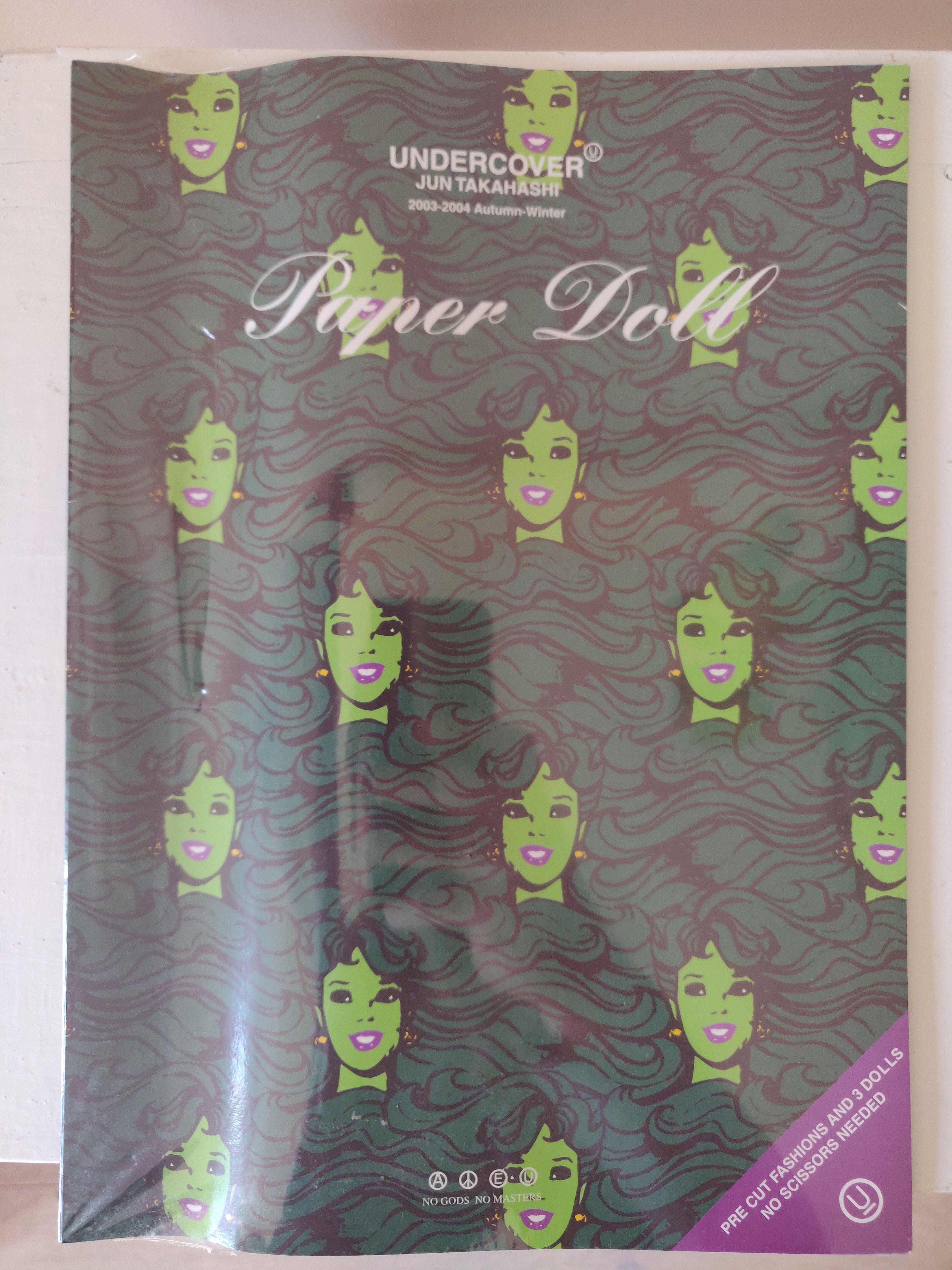 Undercover Paper Doll Cut Out Dolls Craft Book | Grailed