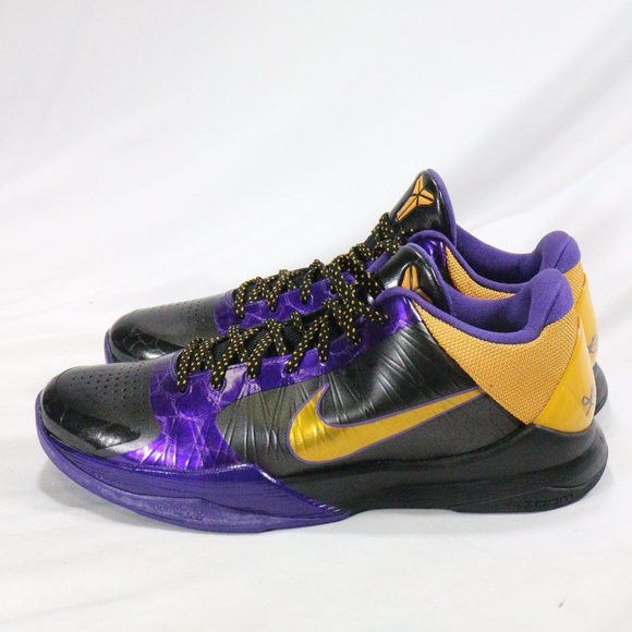 Nike Kobe 5 Lakers Men's - 386429-071 - US