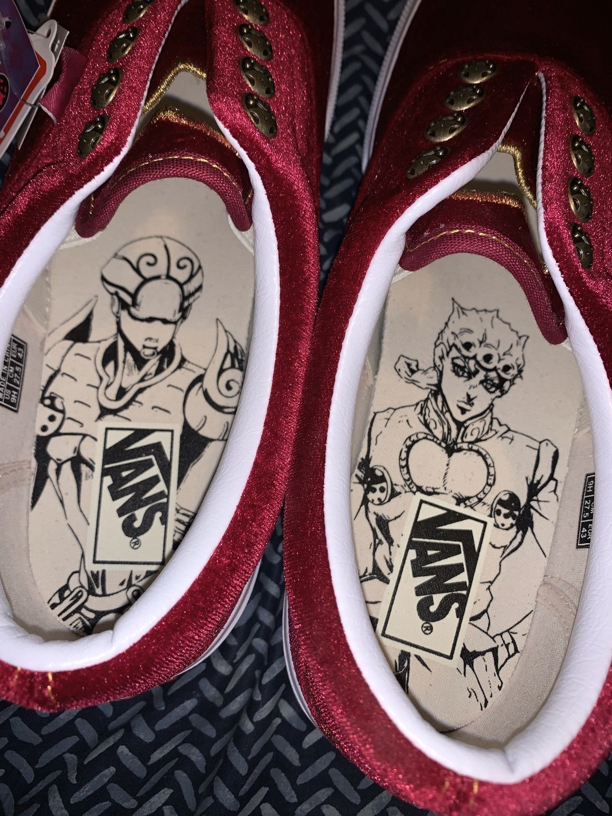 Vans Jojo Bizarre Adventure Giorno Giovanna X Vans Era Grailed