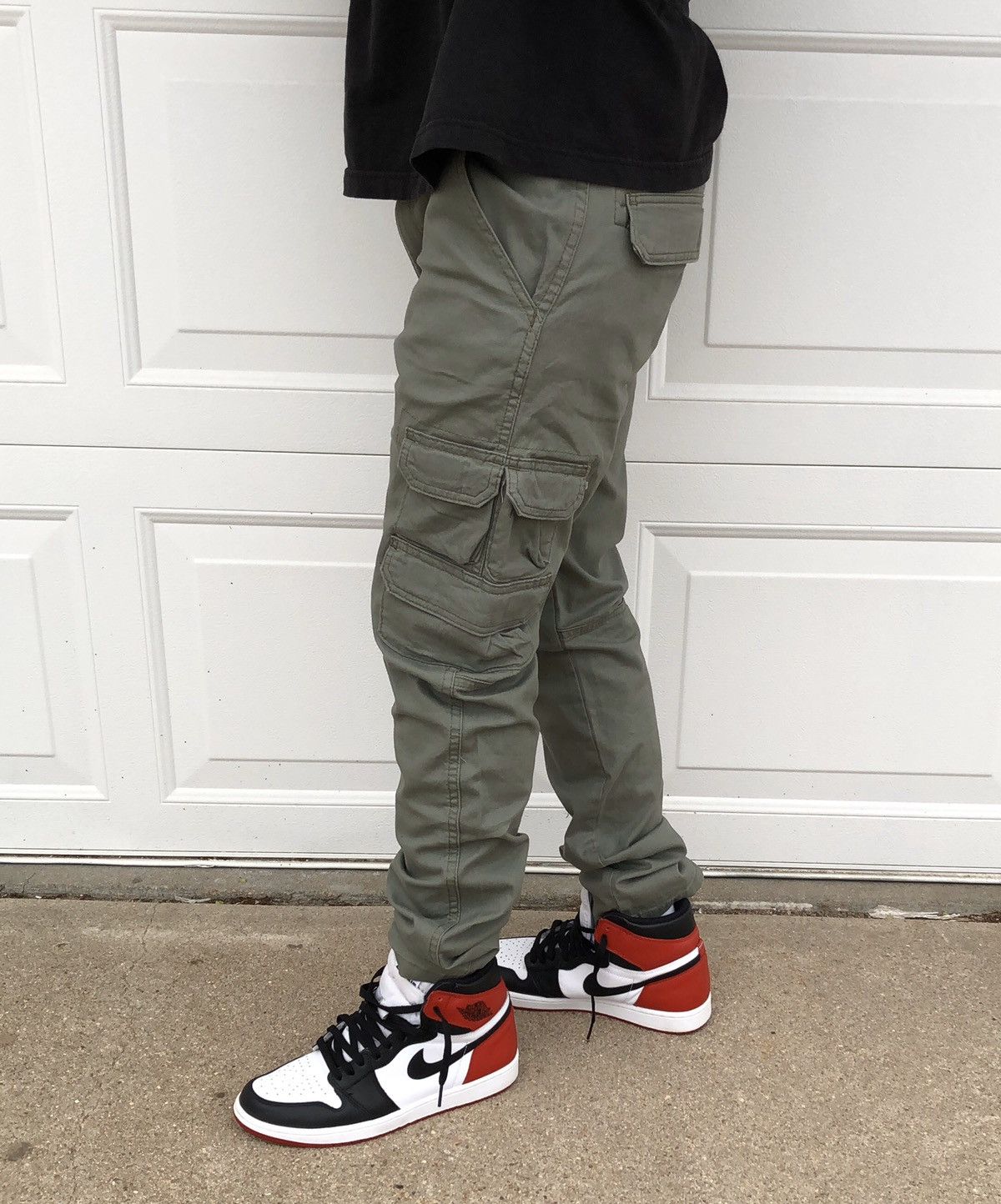 Travis Scott Vintage Taper Travis Scott Olive Green Cargo Tactical 4 Pocket Pants Grailed